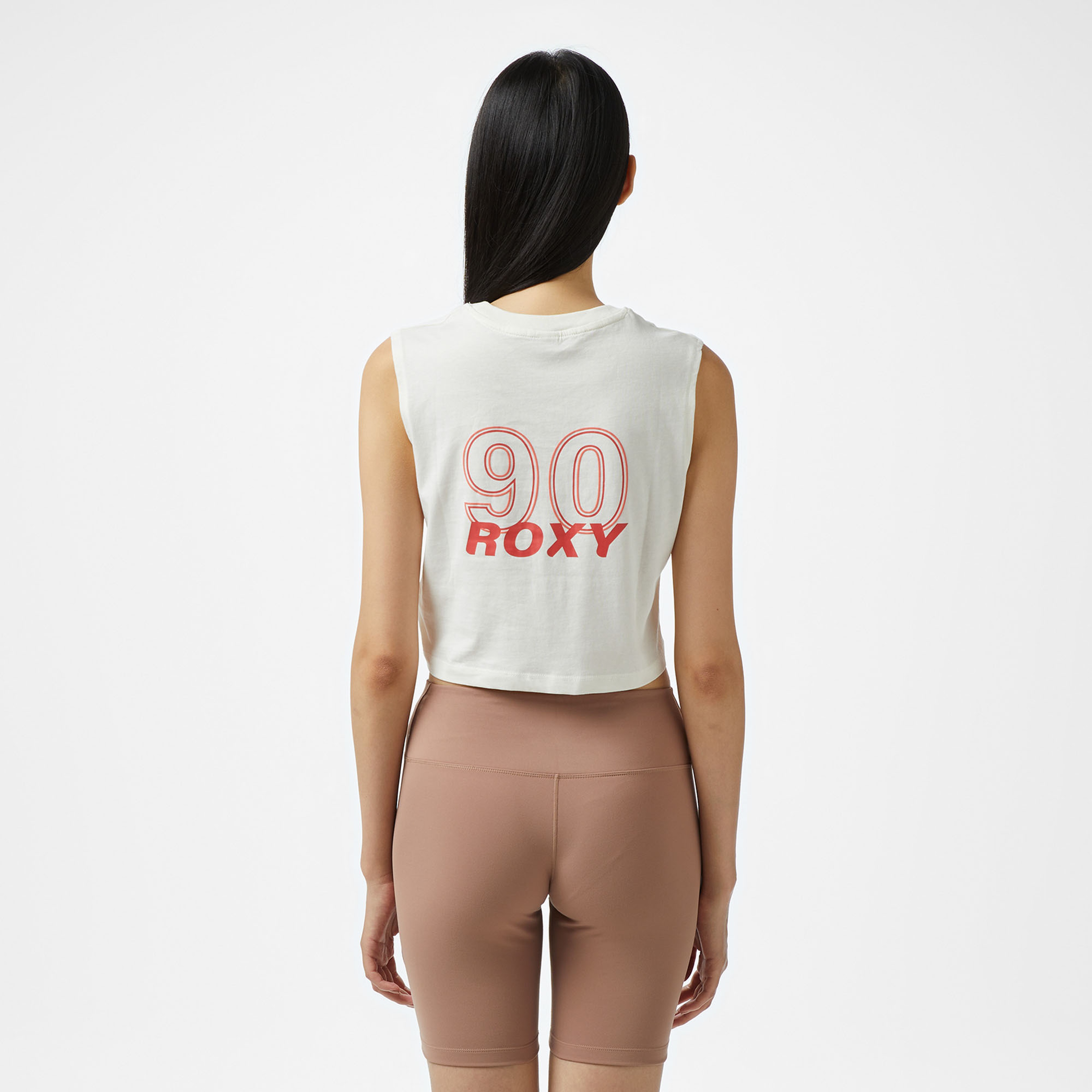 Roxy Essential Energy Boxy Kadın Beyaz Atlet