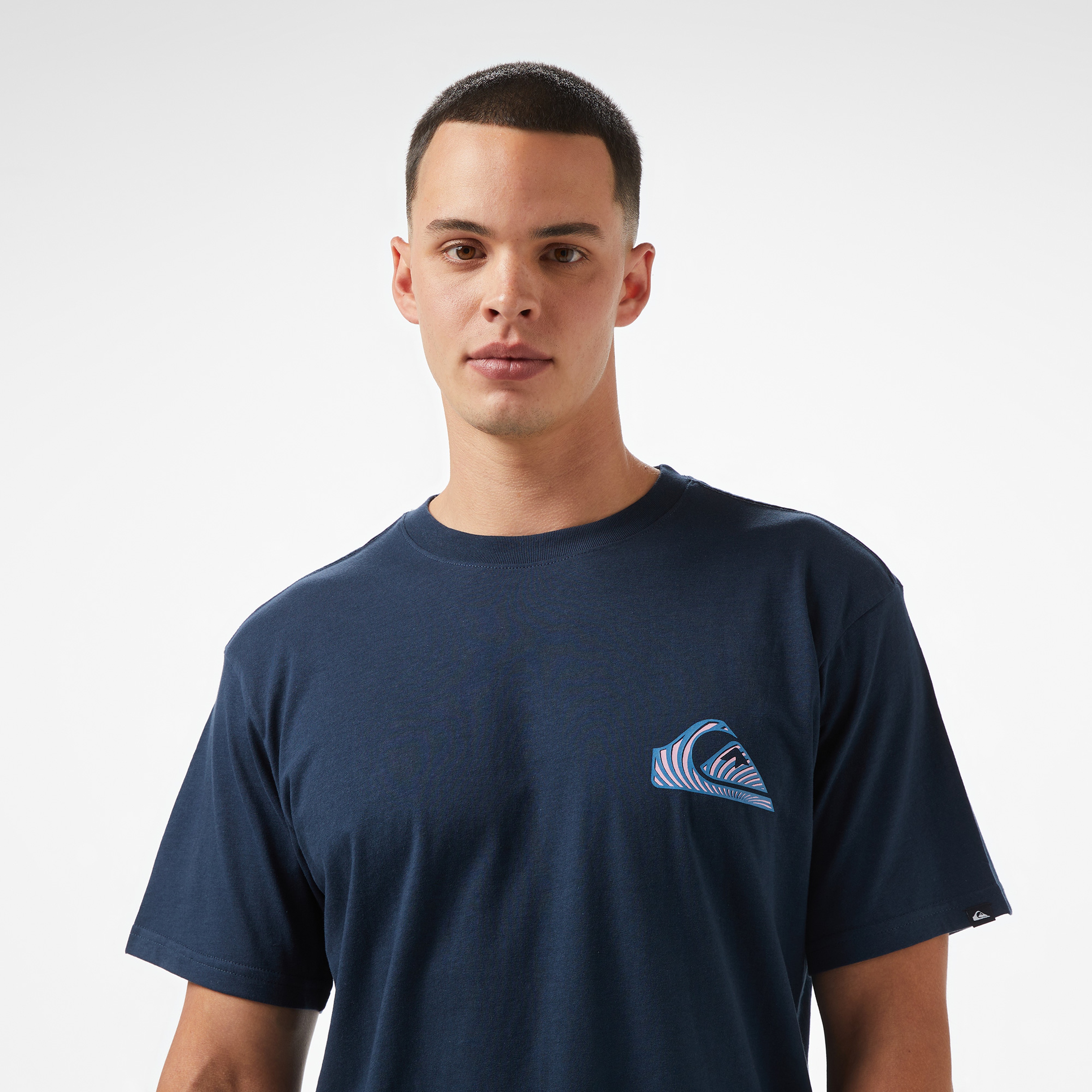 Quiksilver Window Pane Ss Erkek Siyah T-Shirt
