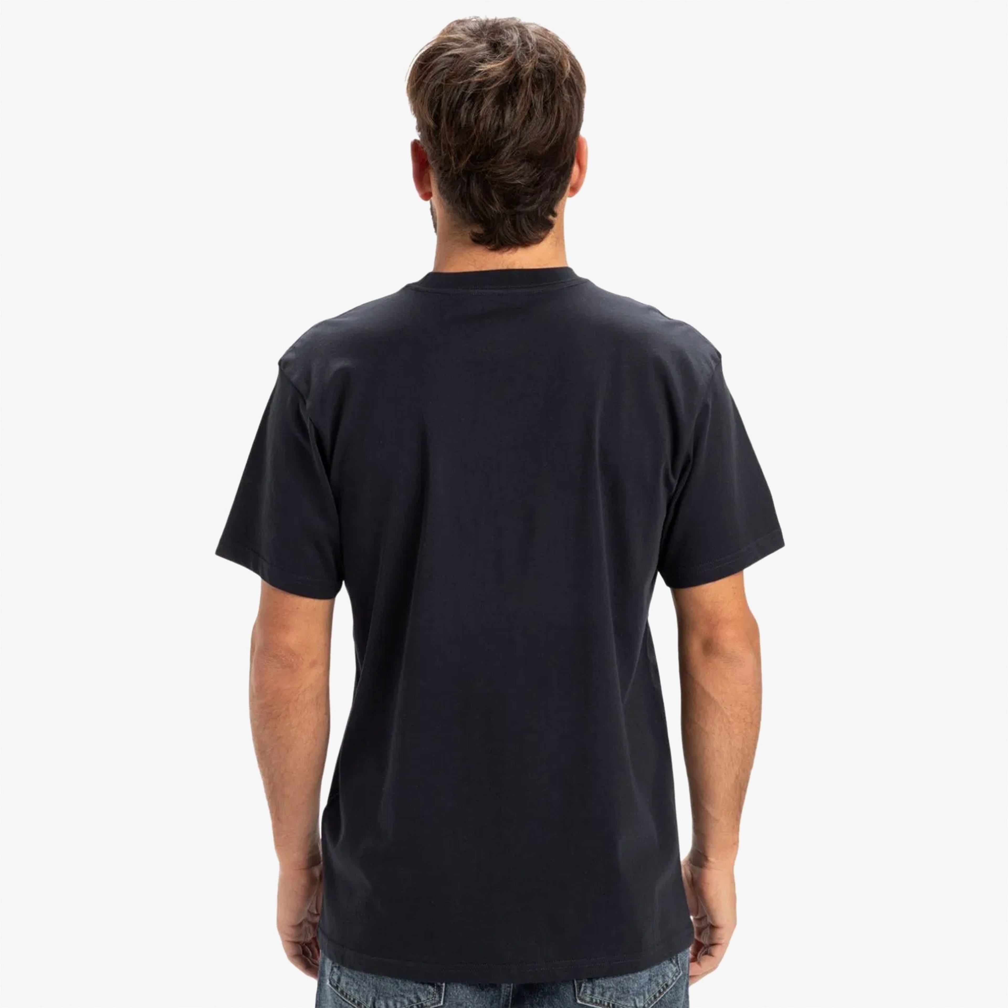 Quiksilver Ev Gradient Box Ss Erkek Siyah T-Shirt