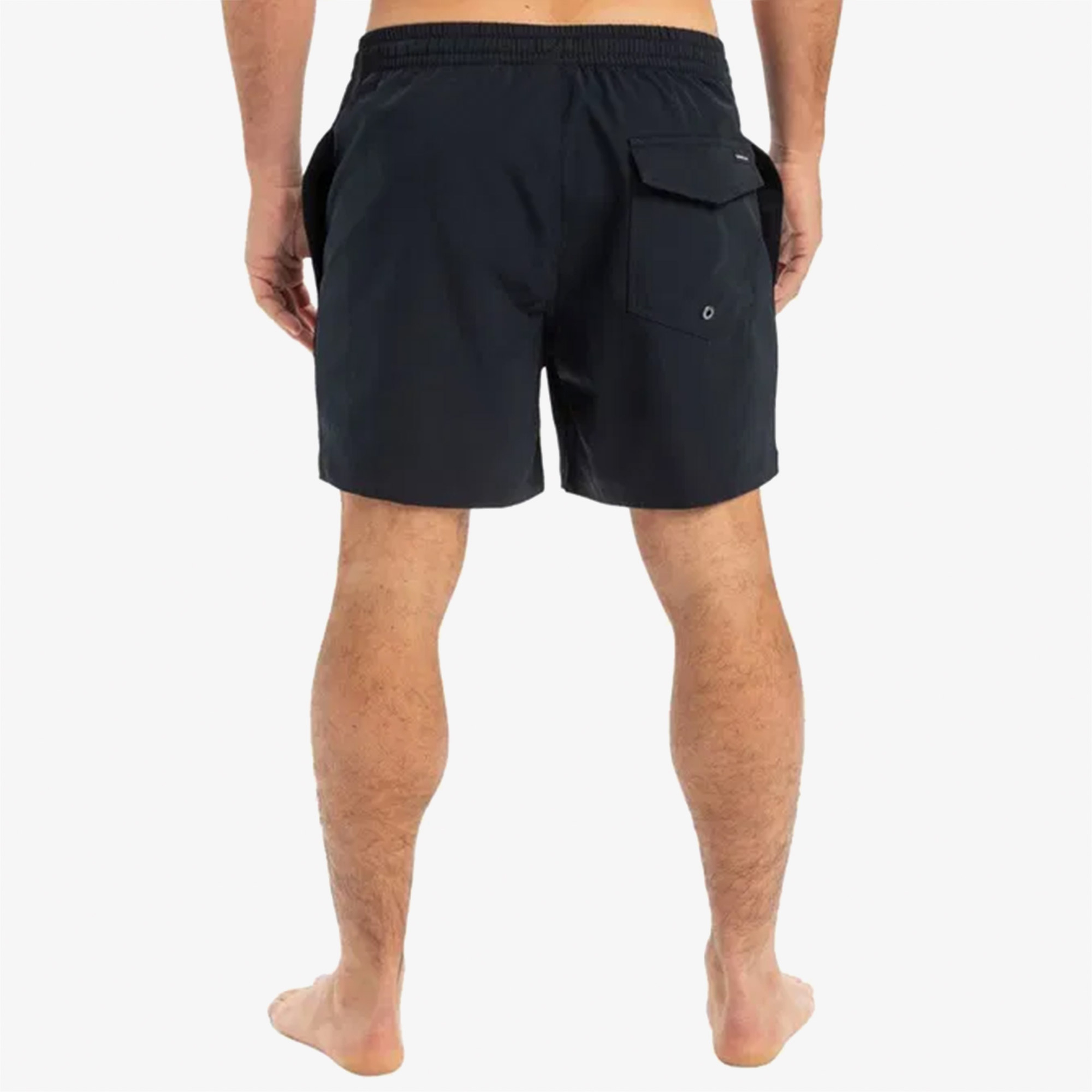 Quiksilver Surfsilk Solid Volley 16 Erkek Siyah Deniz Şortu