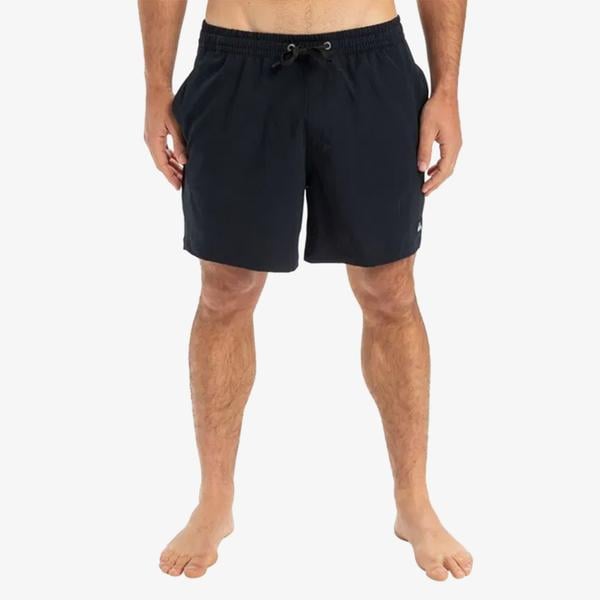 Quiksilver Surfsilk Solid Volley 16 Erkek Siyah Deniz Şortu