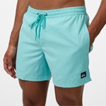 Quiksilver Everyday Solid Volley 15 Erkek Mavi Deniz Şortu