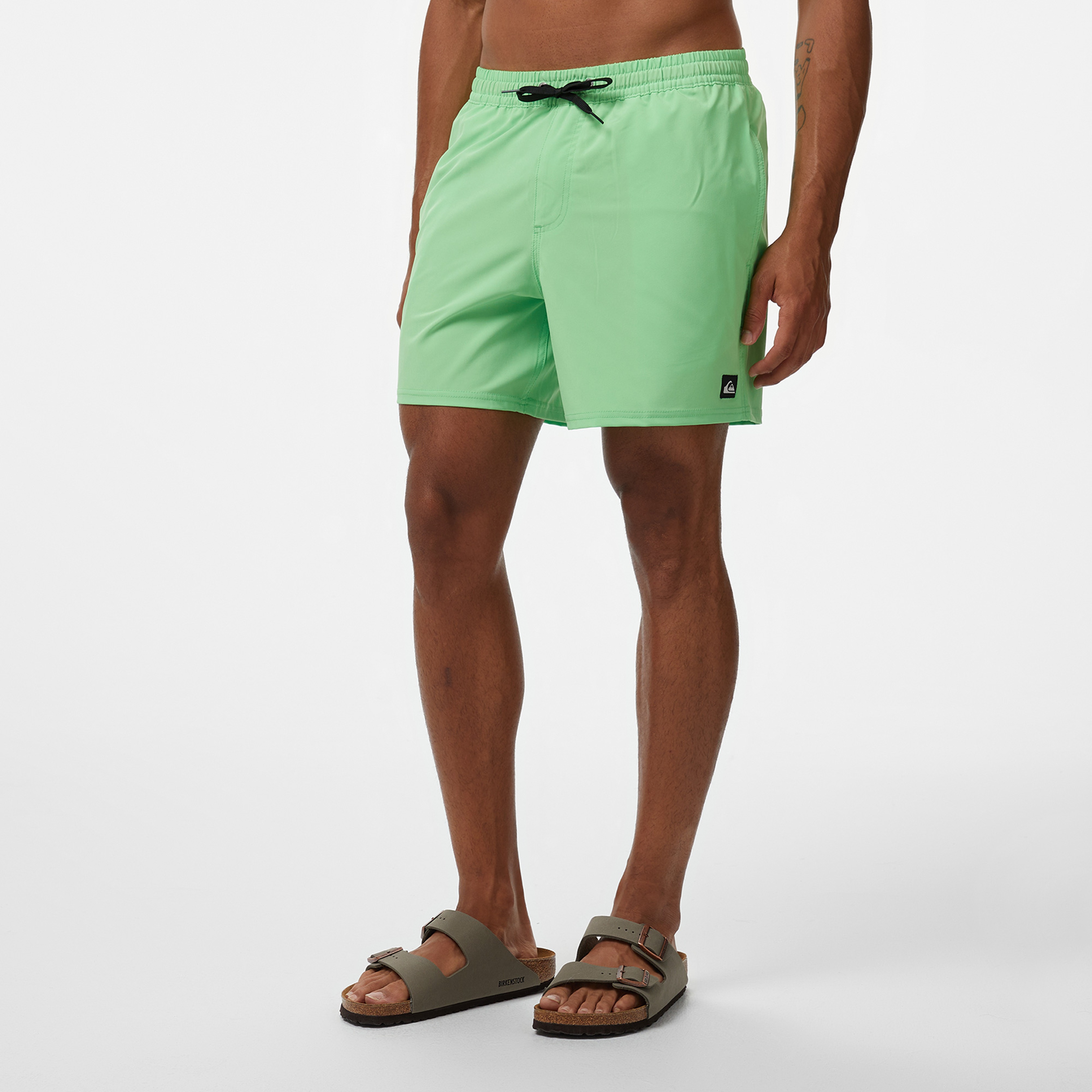 Quiksilver Surfsilk Solid Volley 16 Erkek Yeşil Deniz Şortu