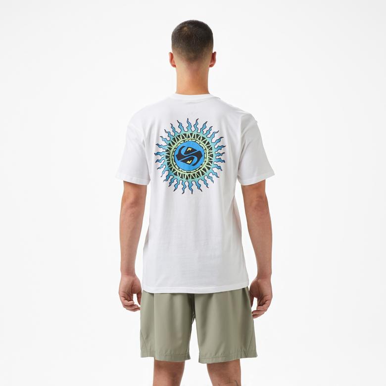 Quiksilver Ev Beach Blast Ss Erkek Beyaz T-Shirt