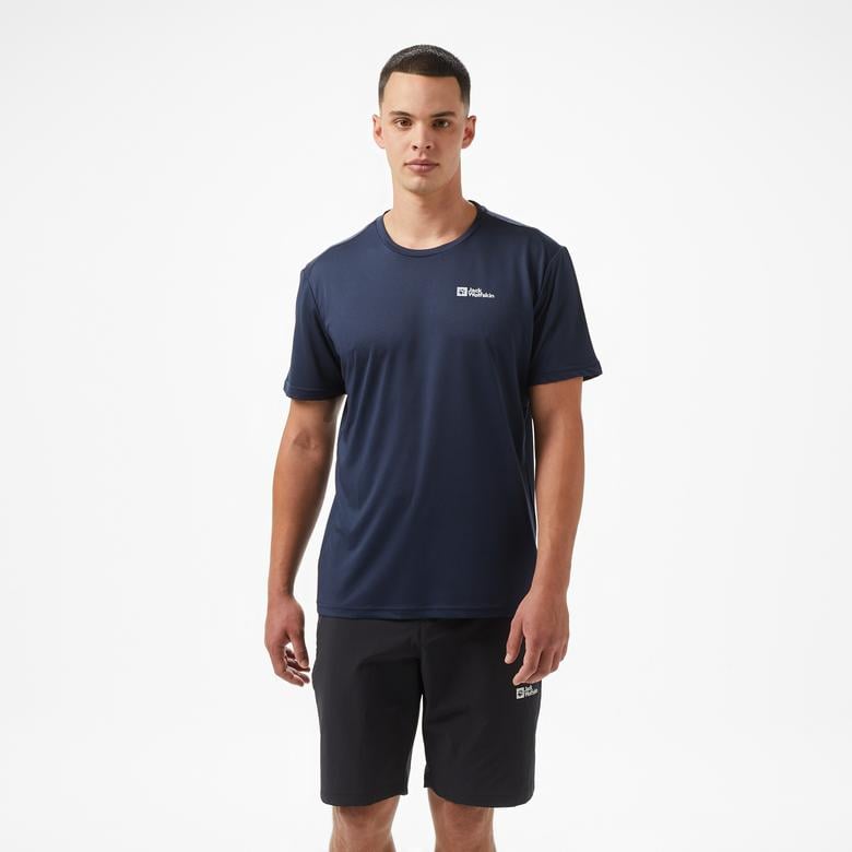 Jack Wolfskin Delgami Erkek Lacivert T-Shirt
