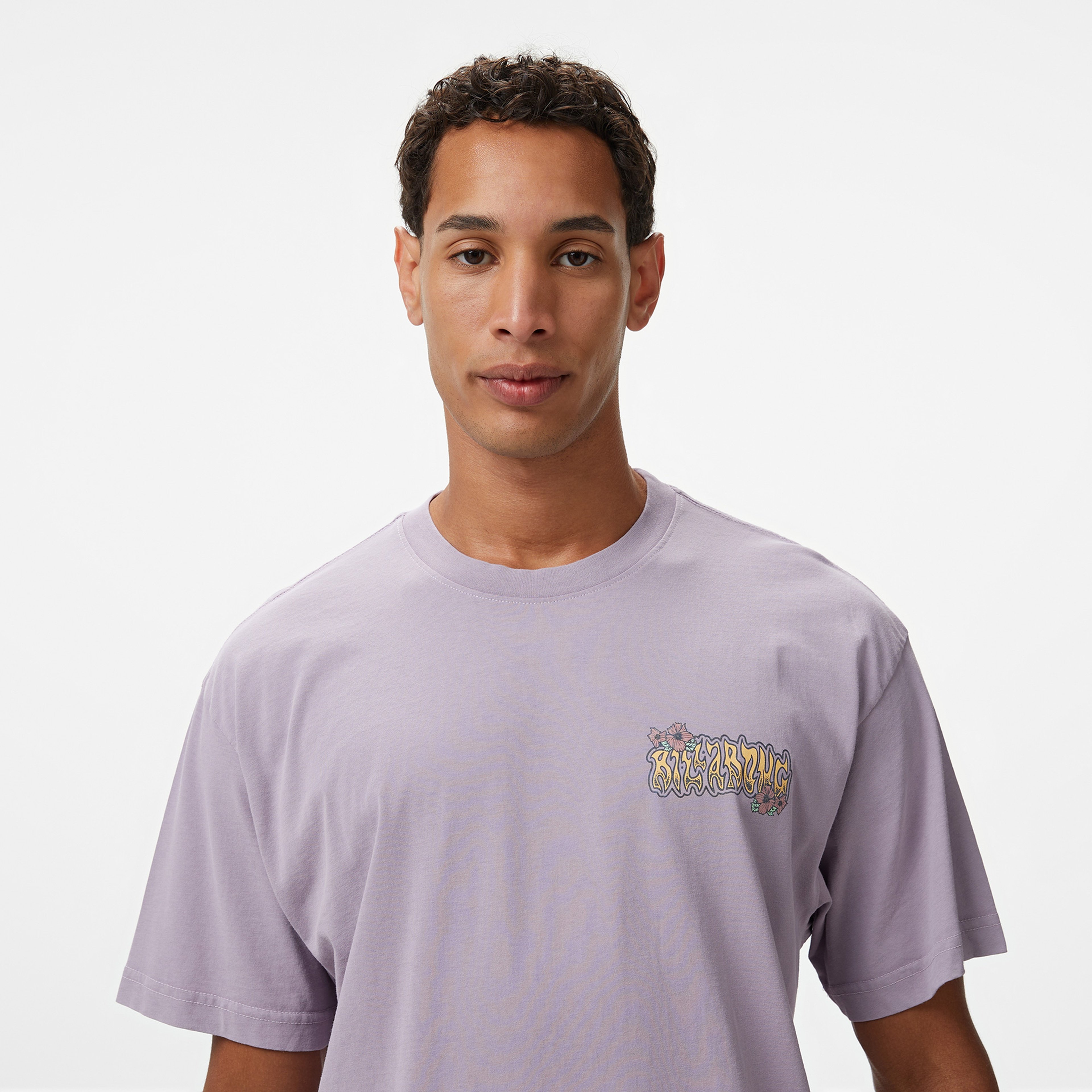 Billabong Hi Tide Erkek Mor T-Shirt