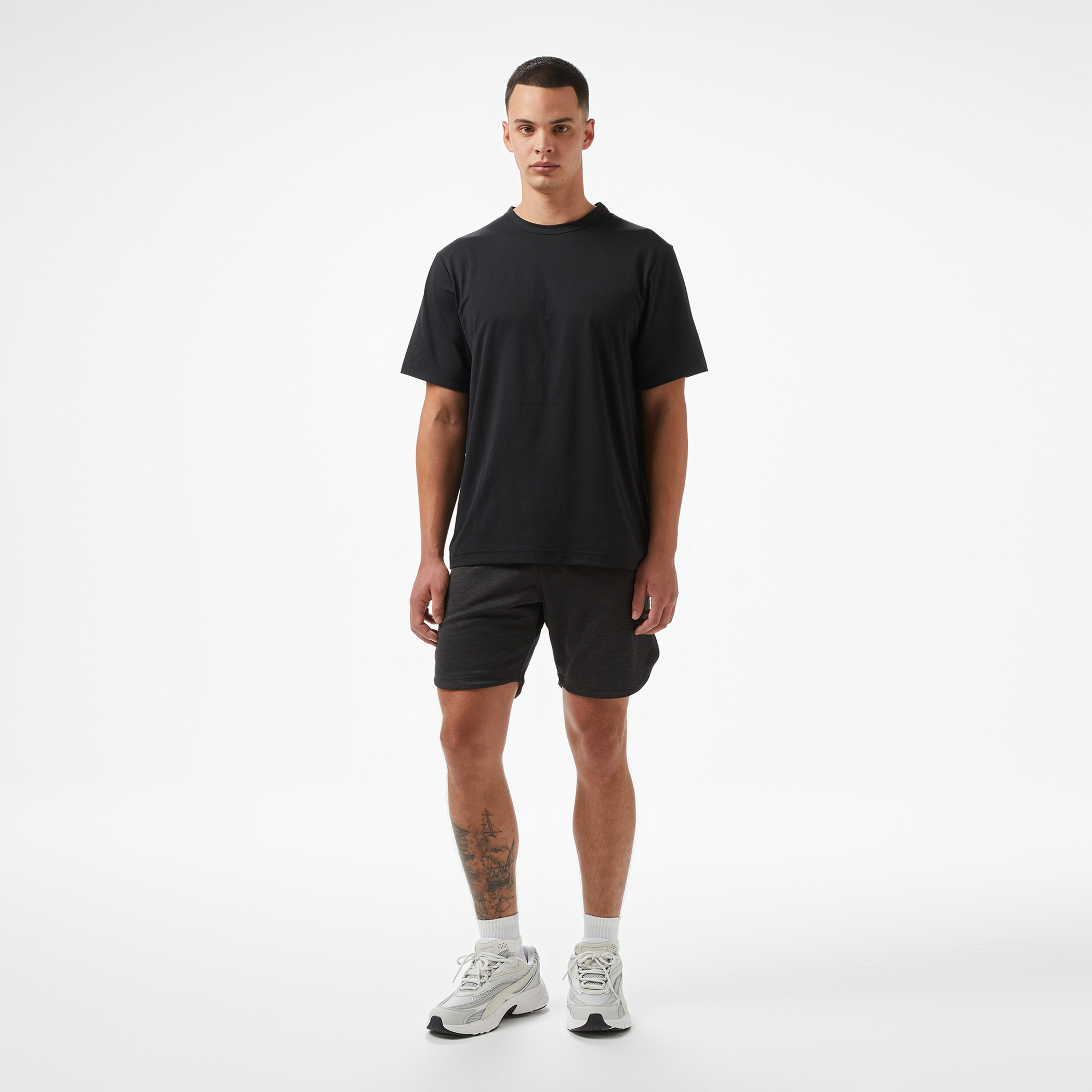 Energetics Tindor Erkek Siyah Antrenman Şort