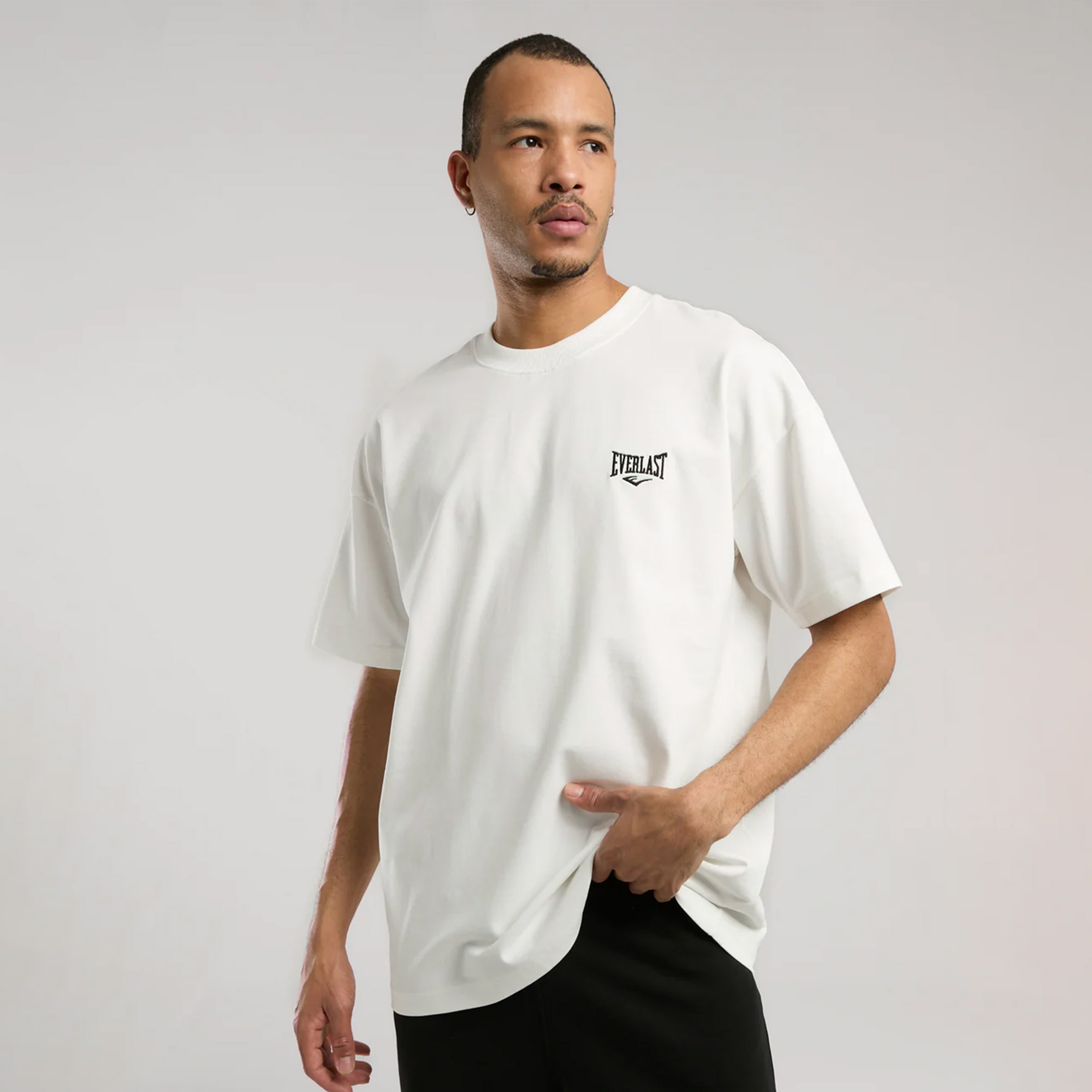 Everlast Ever Essentials Erkek Beyaz T-Shirt