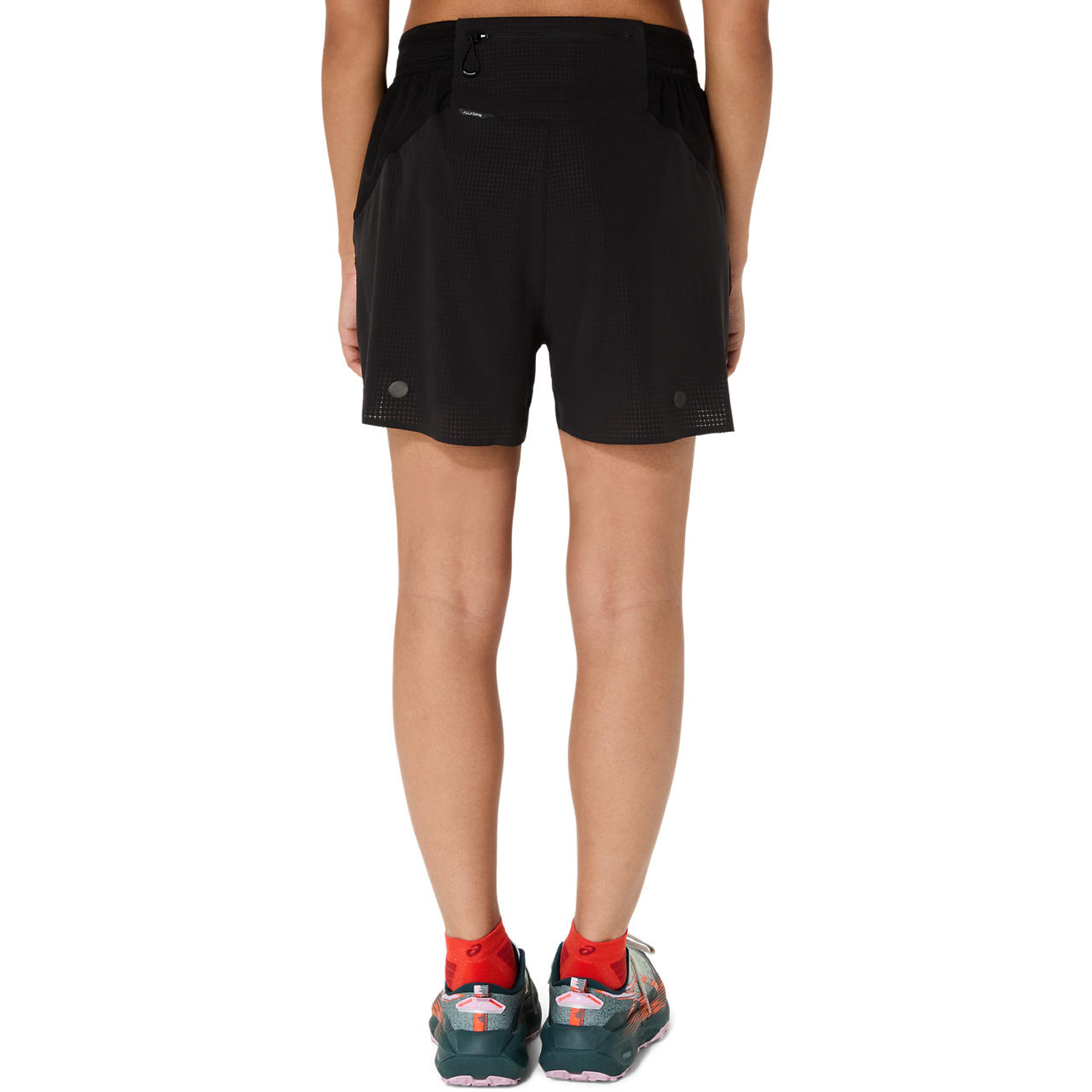 Asics Fujitrail Elite 3.5in Kadın Siyah Koşu Şortu