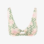 Roxy Hibiscus Daze Elong Tri Kadın Renkli Bikini Üstü
