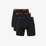 Nike Brief 3lü Erkek Siyah Boxer