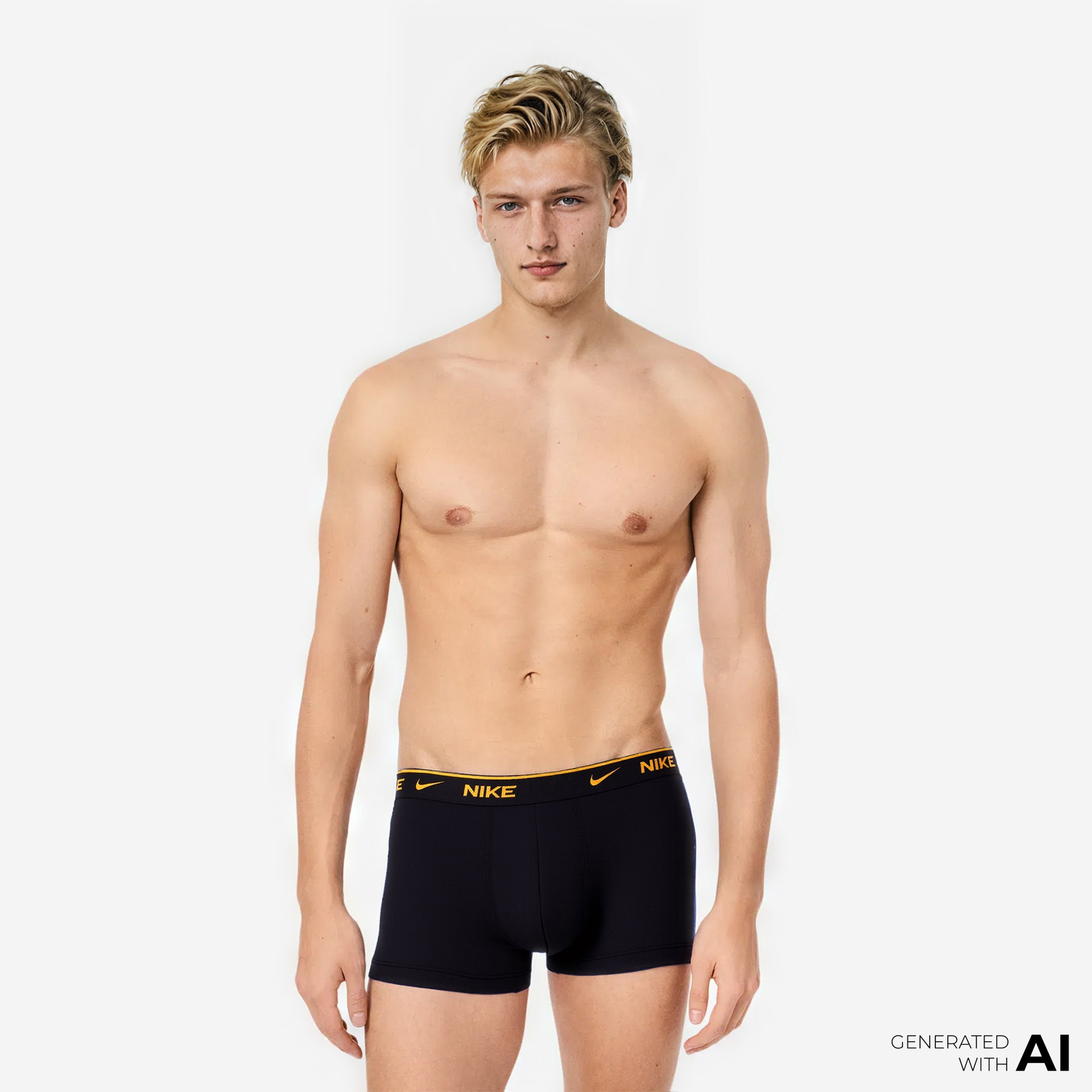 Nike Brief 3lü Erkek Siyah Boxer