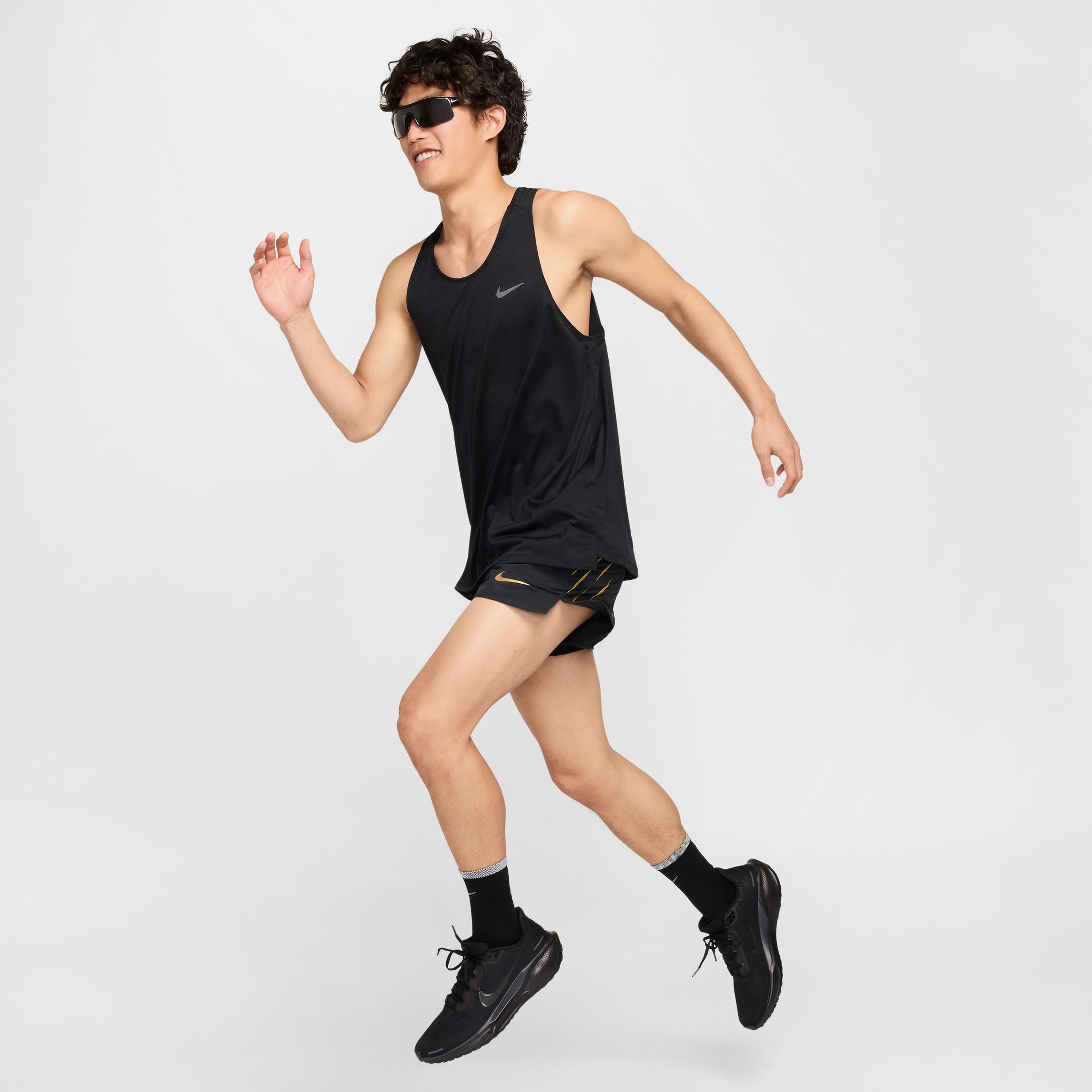 Nike X Jakob Erkek Siyah Koşu Şortu