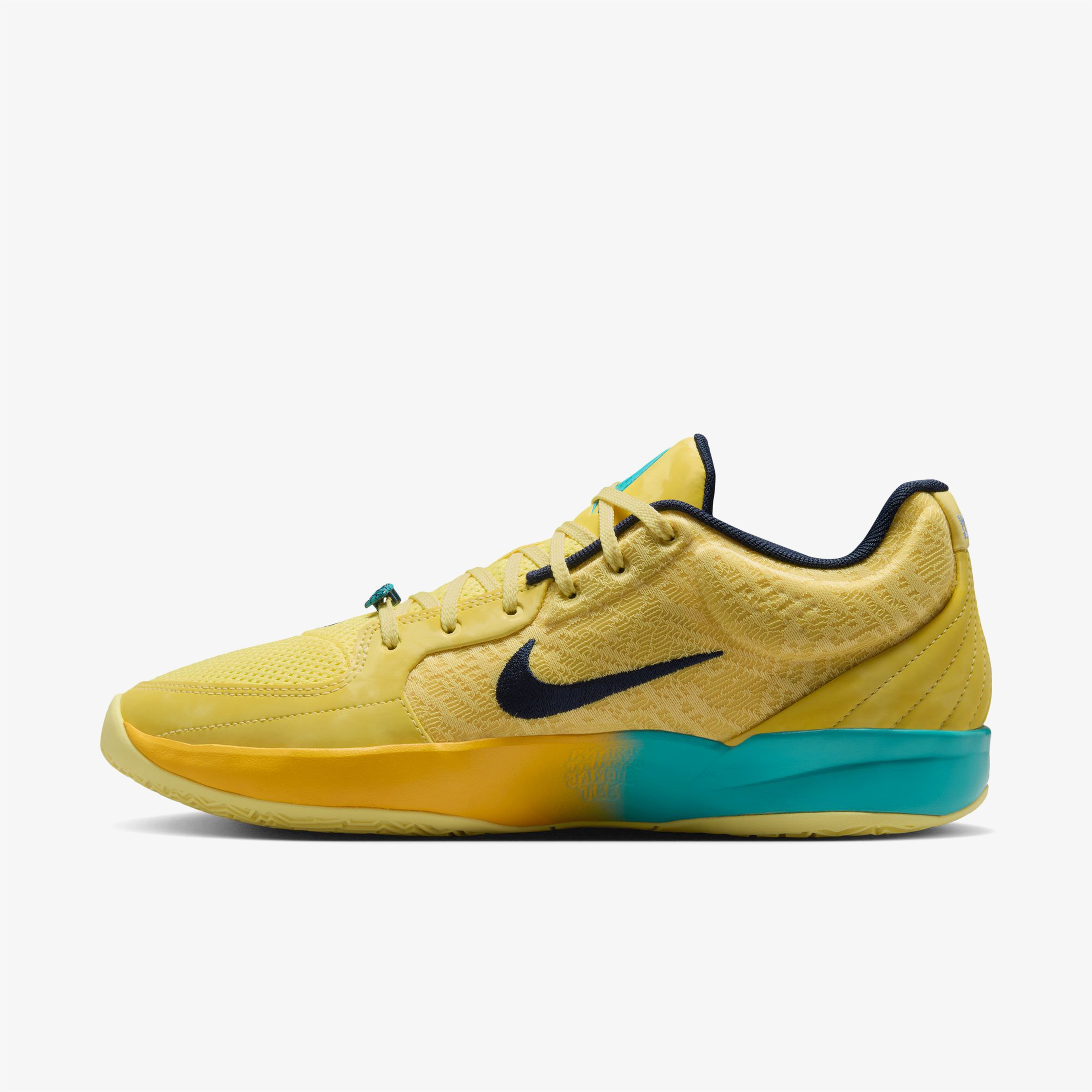 Nike Ja 2 Erkek Sarı Basketbol Ayakkabısı
