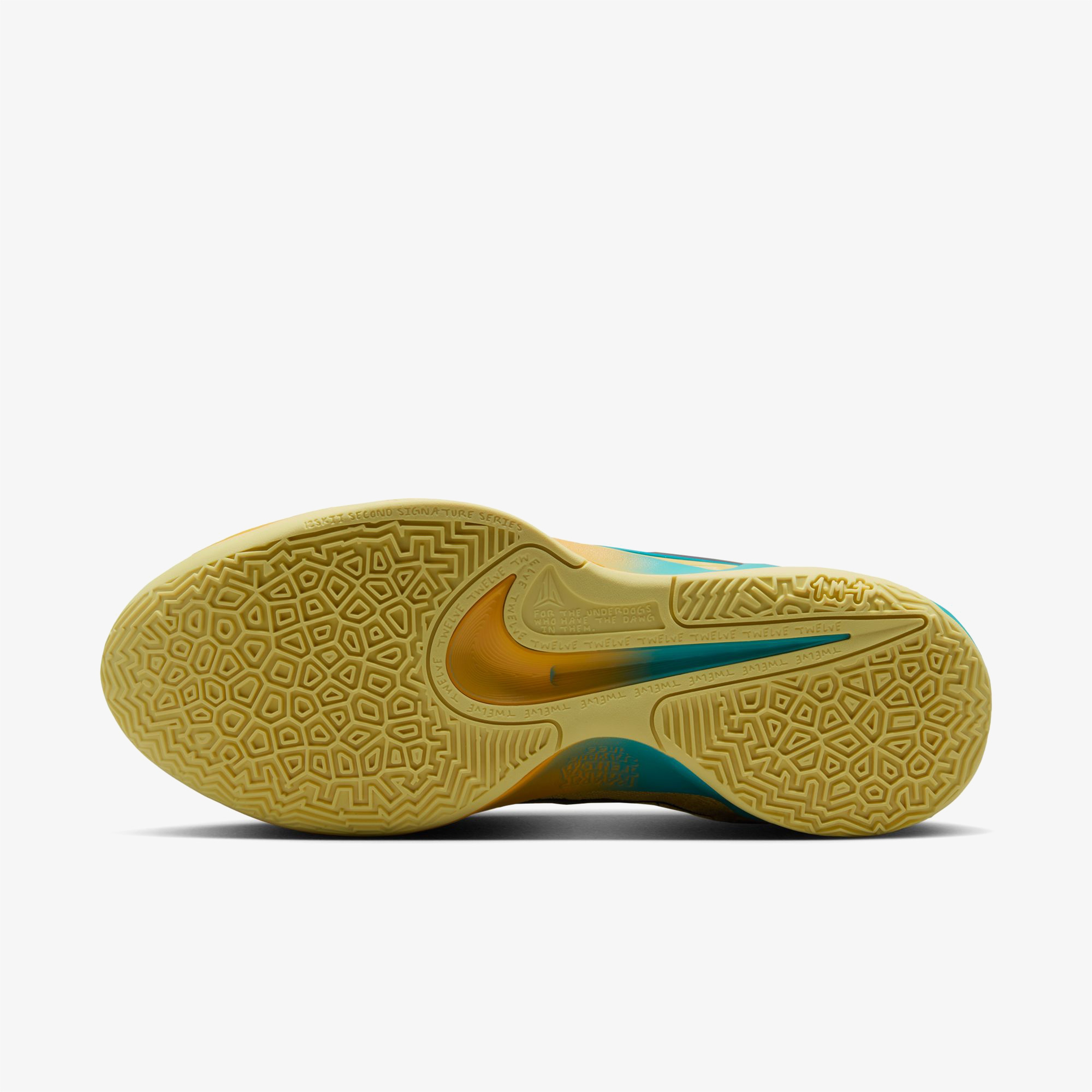 Nike Ja 2 Erkek Sarı Basketbol Ayakkabısı