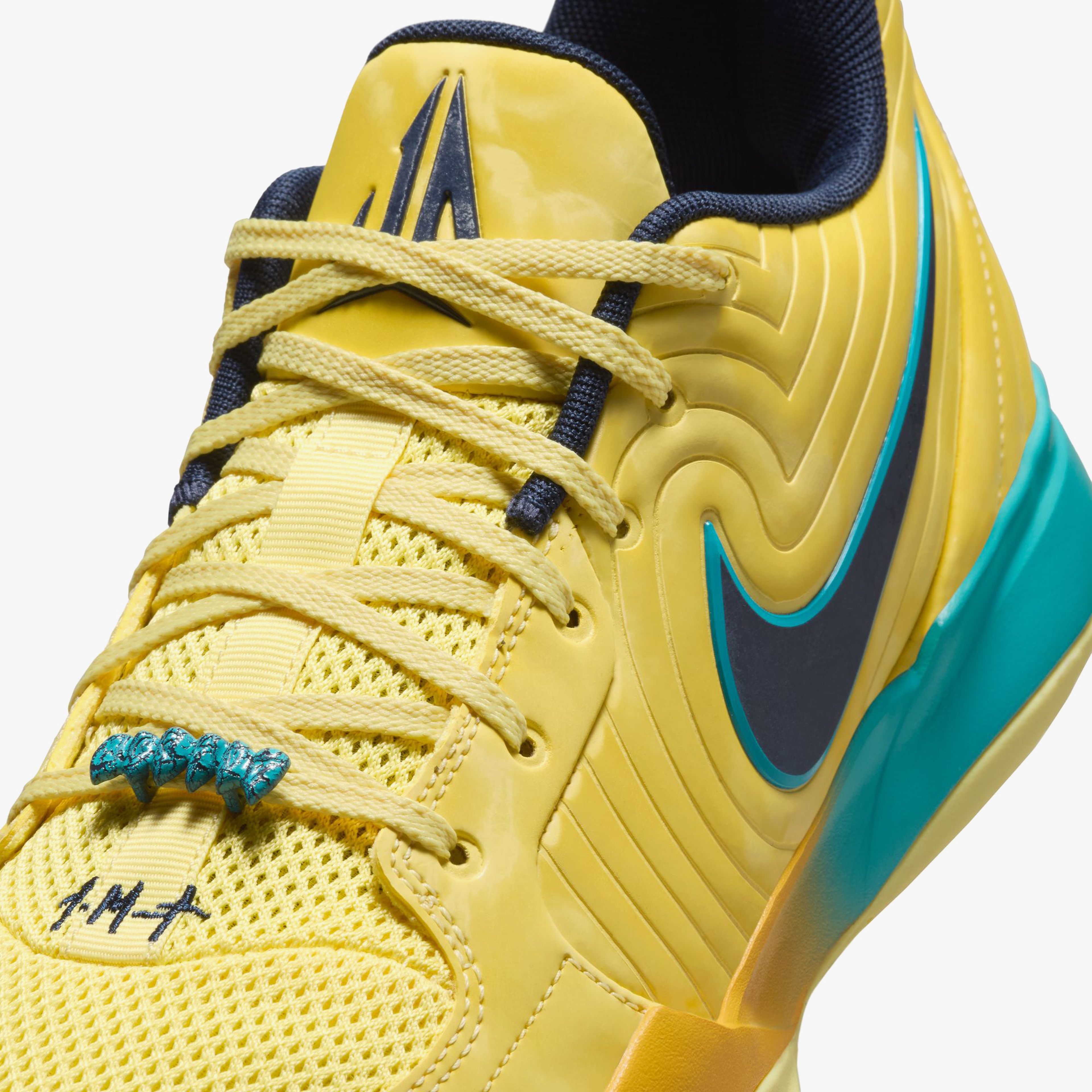 Nike Ja 2 Erkek Sarı Basketbol Ayakkabısı