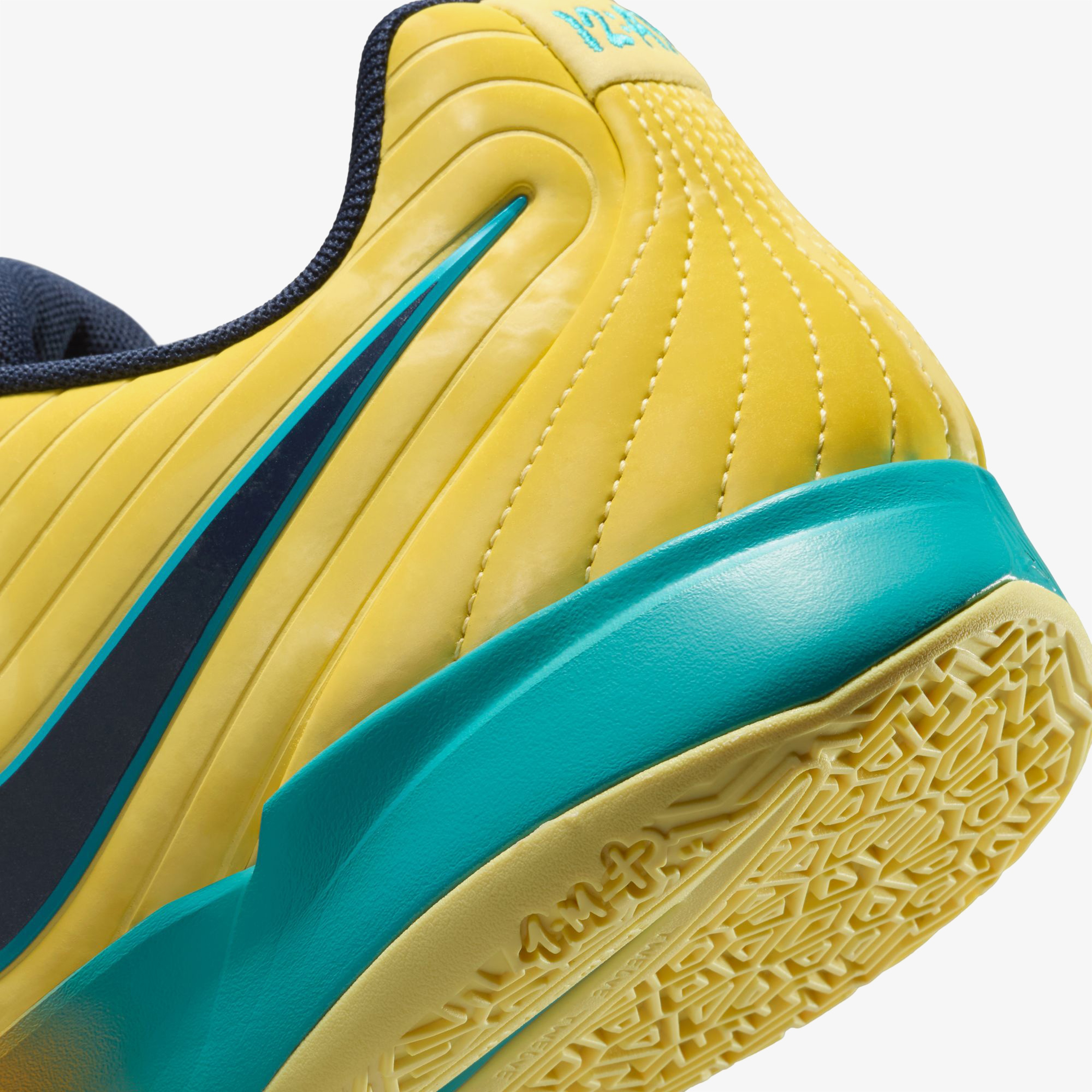 Nike Ja 2 Erkek Sarı Basketbol Ayakkabısı