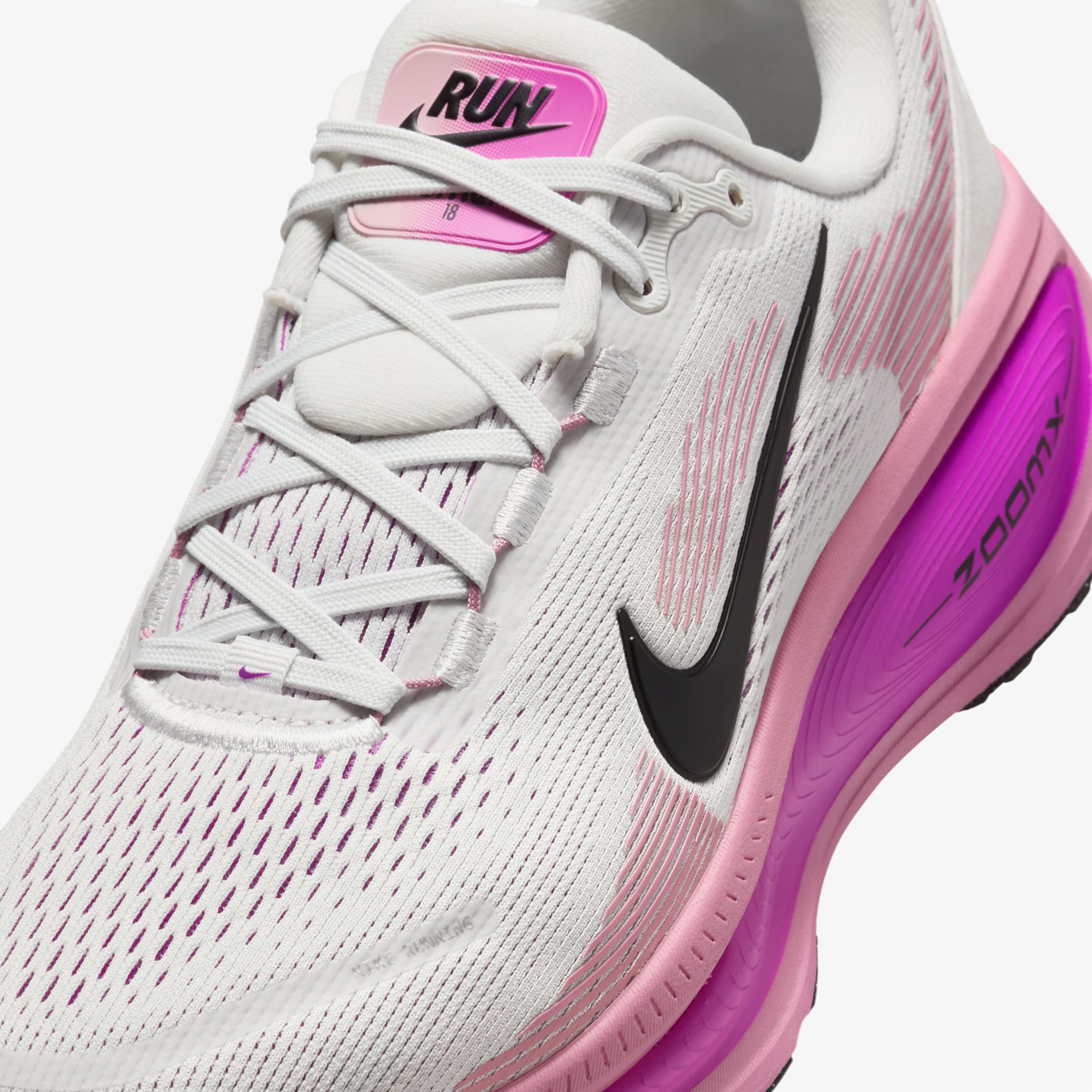 Nike Vomero 18 Kadın Gri Koşu Ayakkabısı