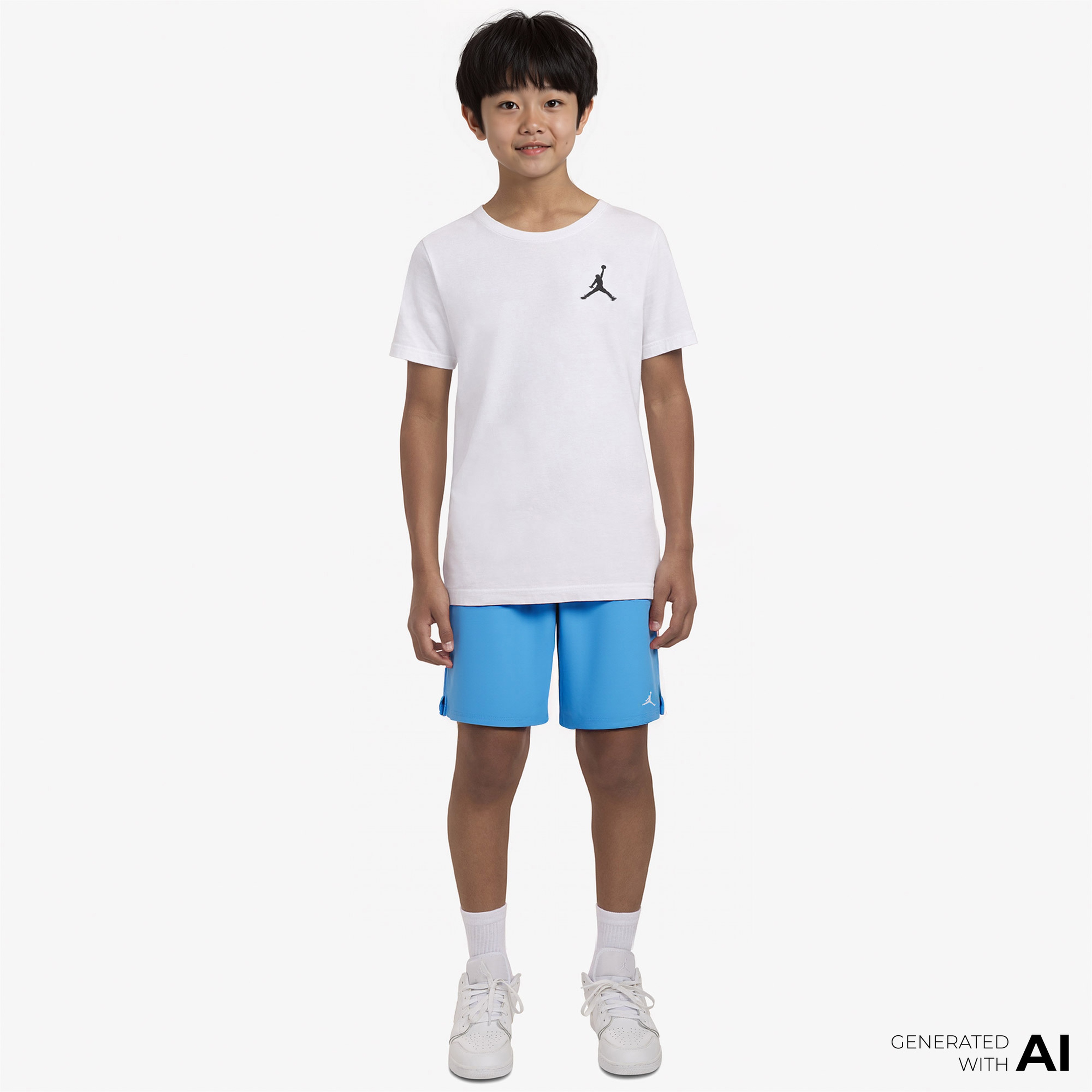 Jordan Jumpman Woven Play Çocuk Mavi Şort