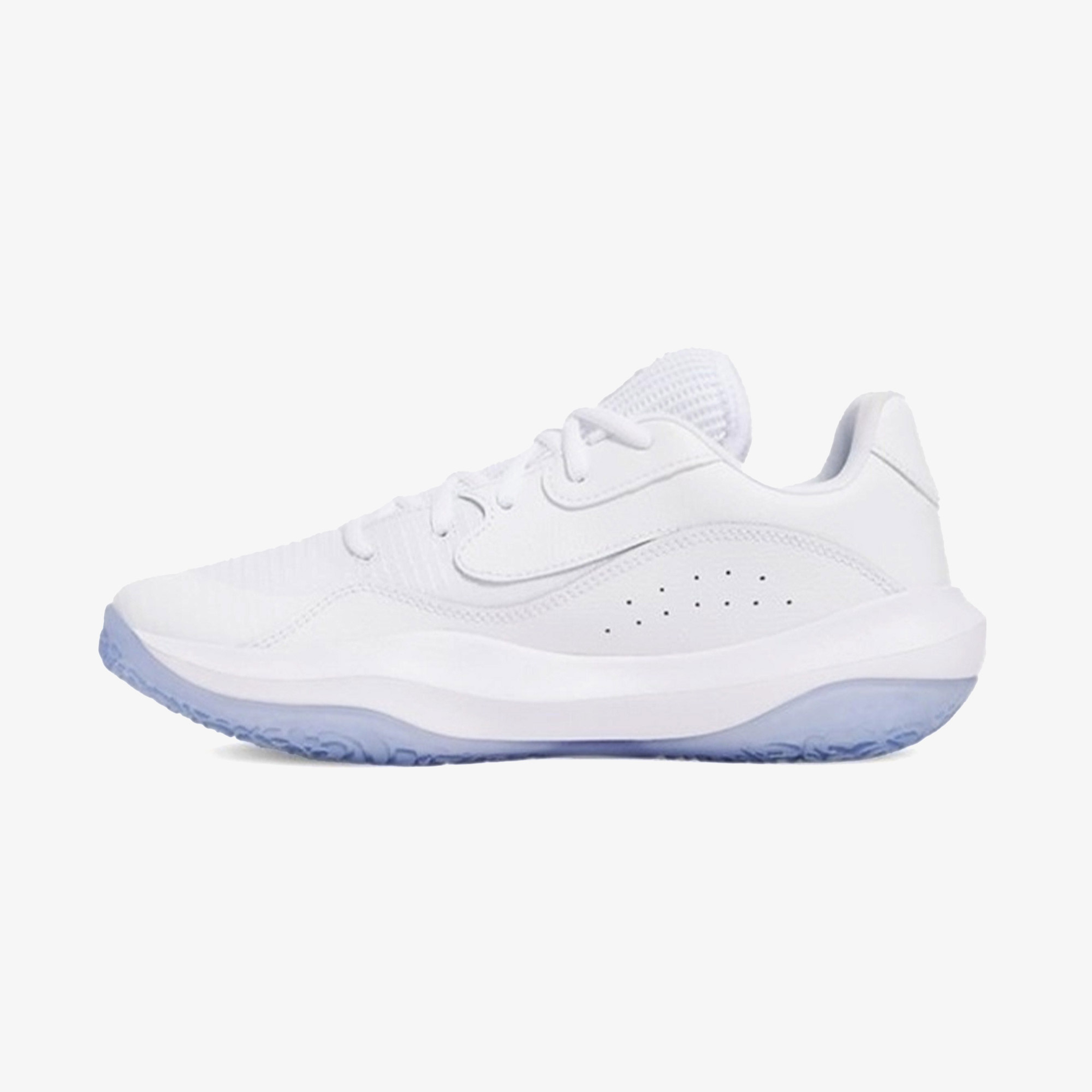 Under Armour Lockdown 7 Low Erkek Beyaz Basketbol Ayakkabısı