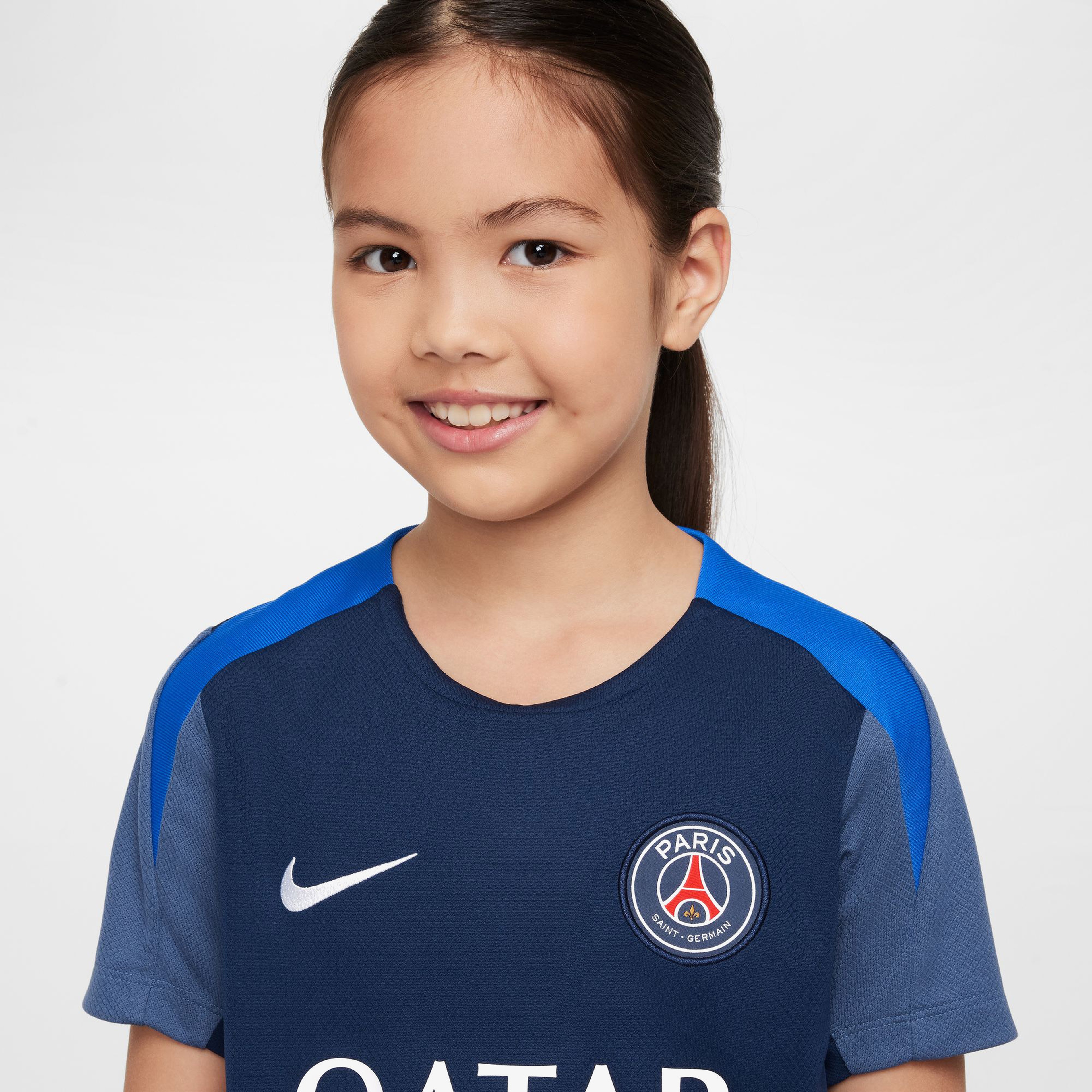 Nike Paris Saint-Germain Strike Çocuk Lacivert T-Shirt