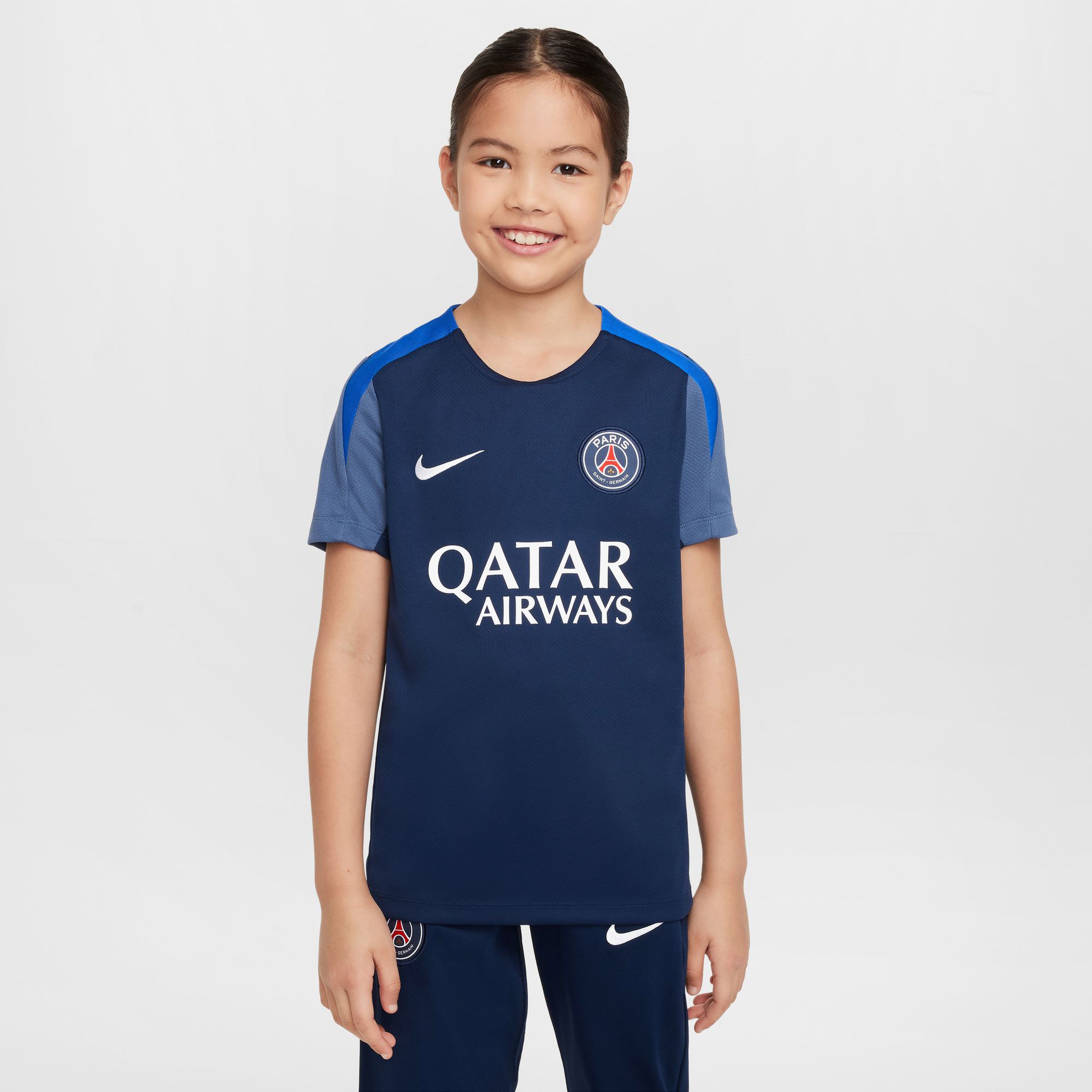 Nike Paris Saint-Germain Strike Çocuk Lacivert T-Shirt