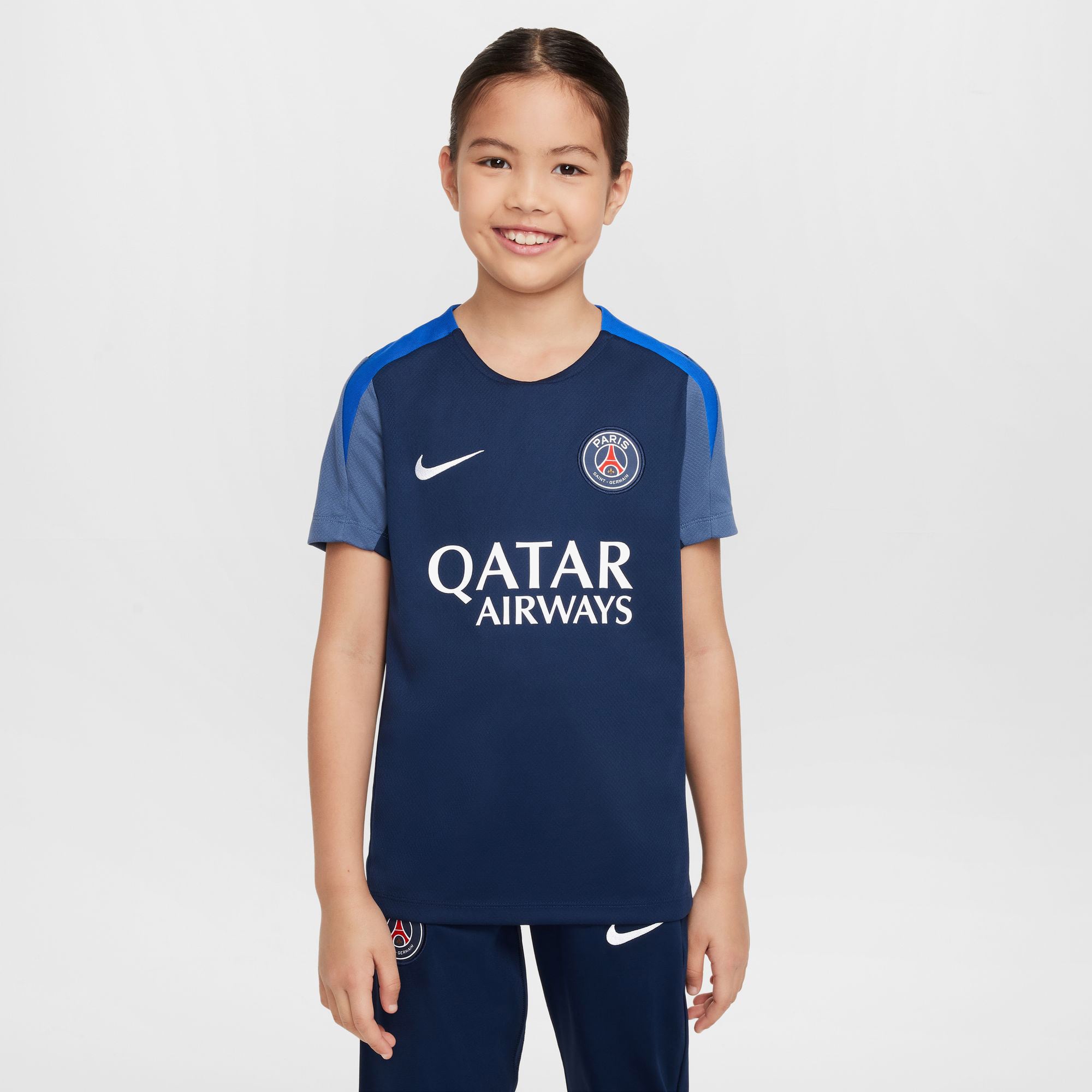 Nike Paris Saint-Germain Strike Çocuk Lacivert T-Shirt