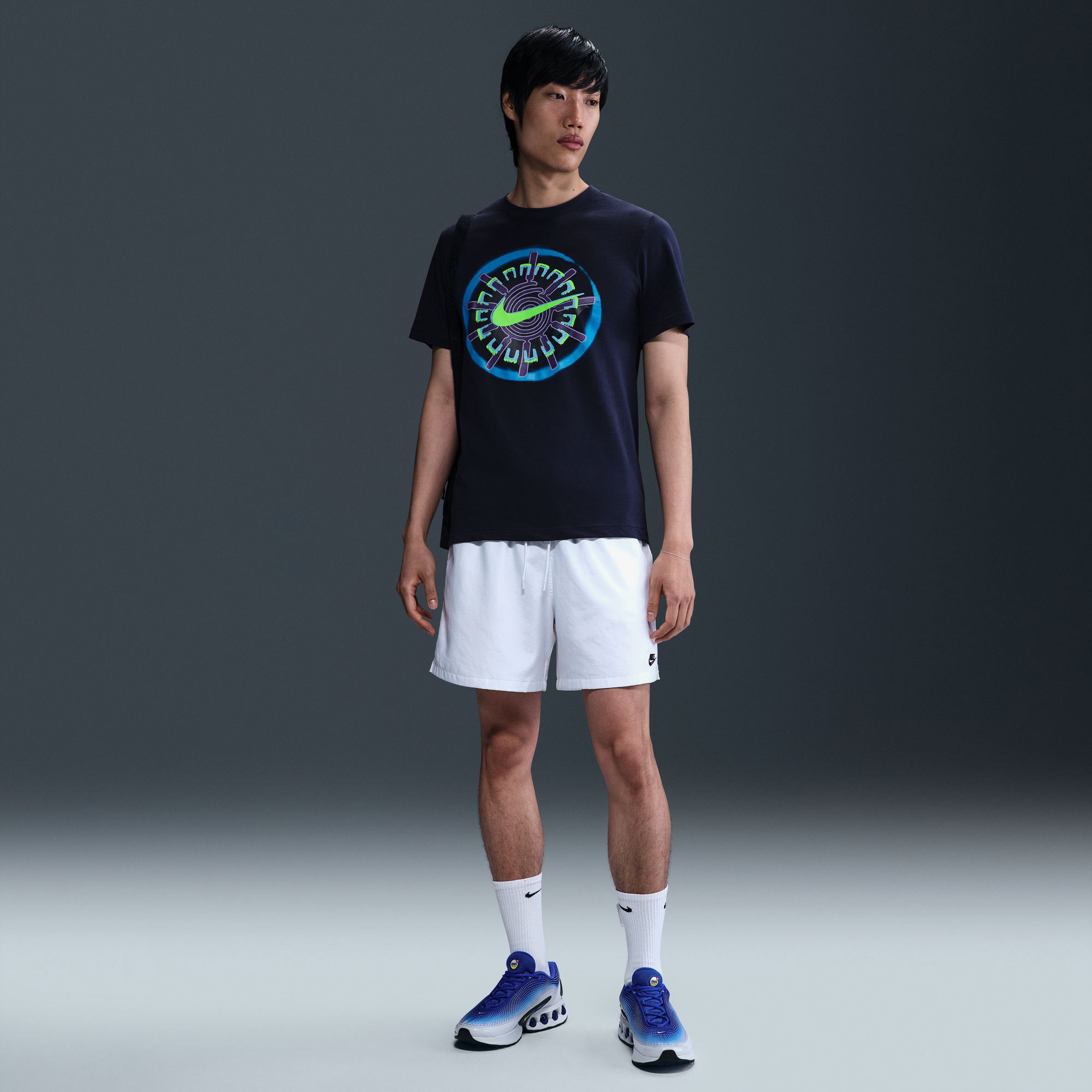 Nike Sportswear Erkek Mavi T-Shirt