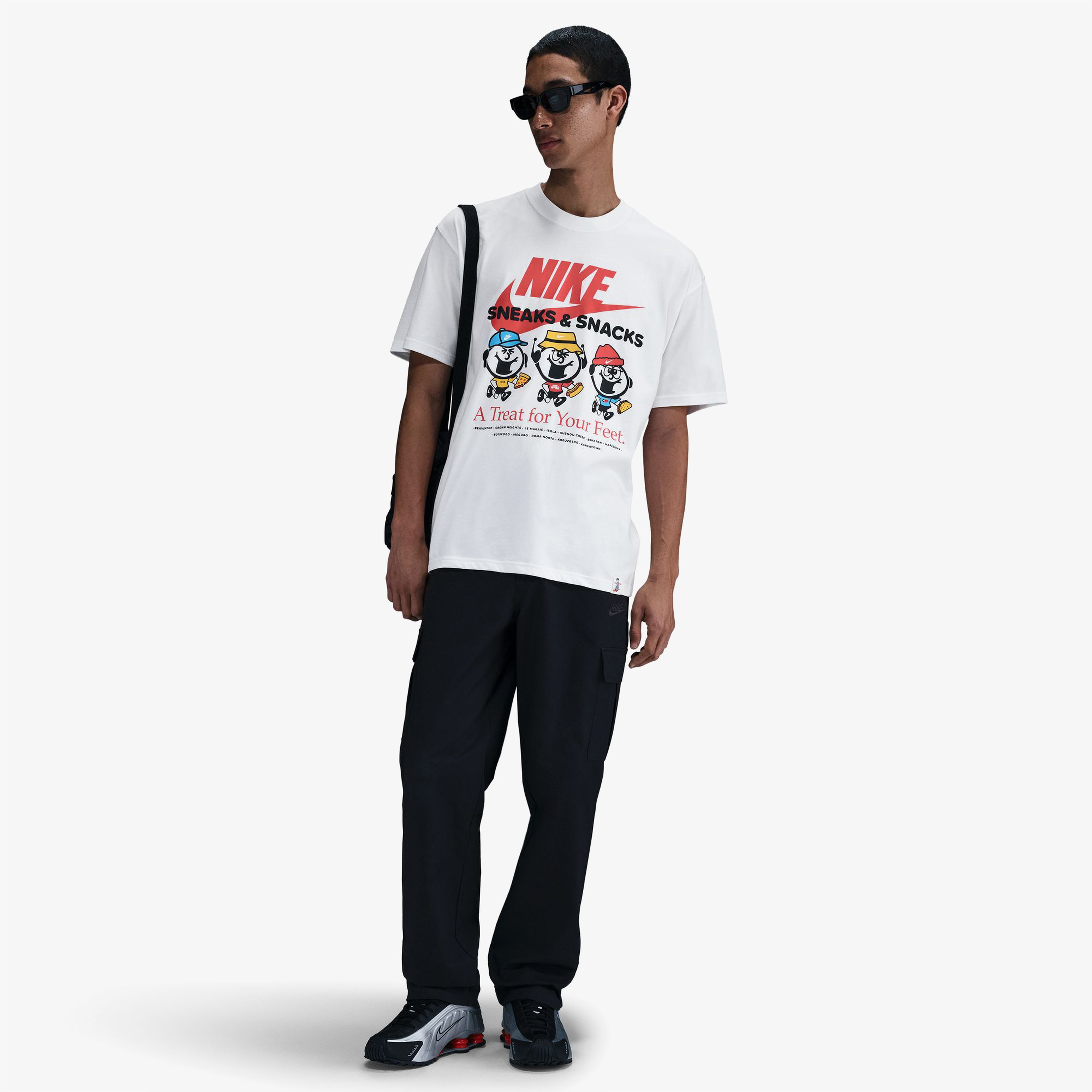 Nike Sportswear Erkek Beyaz T-Shirt
