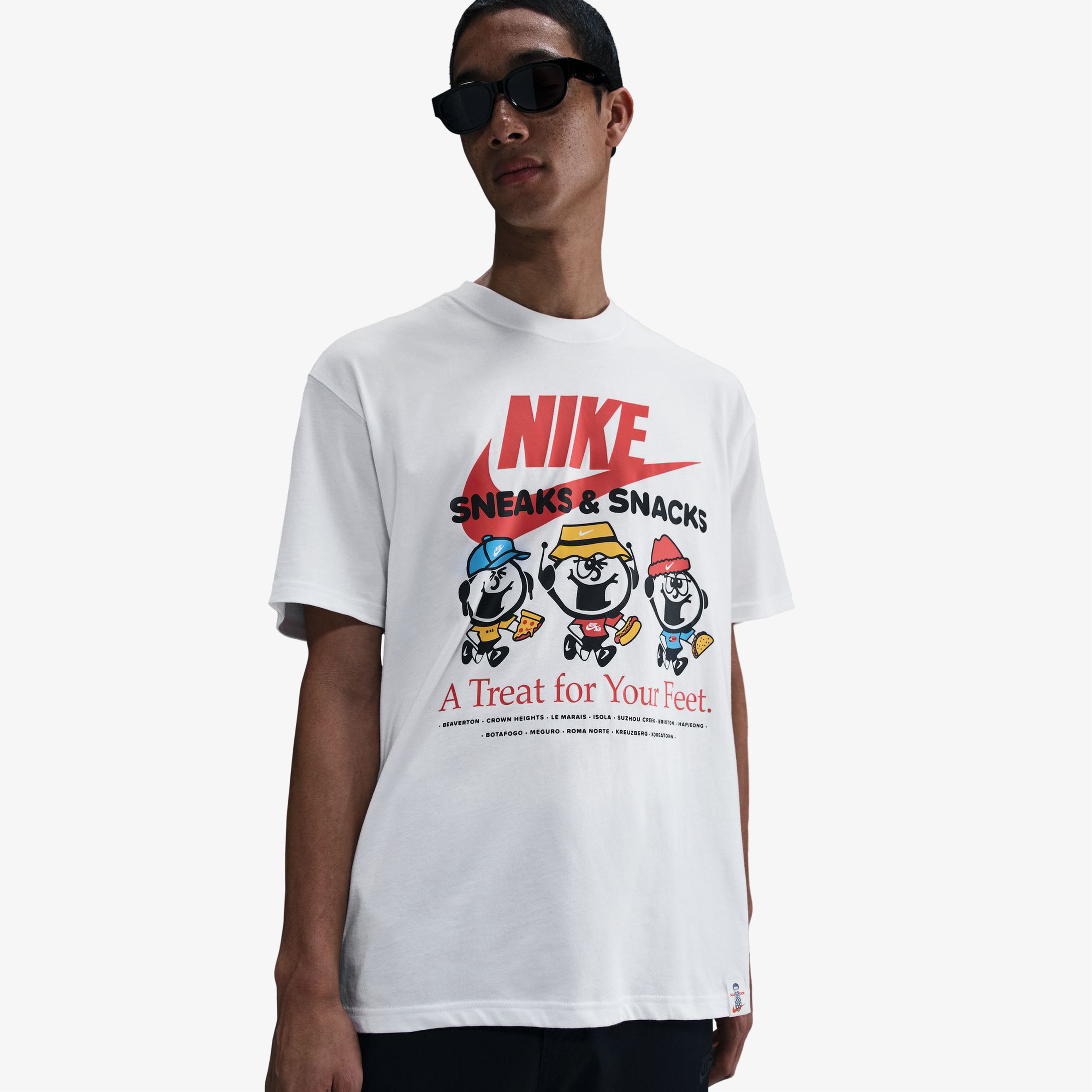 Nike Sportswear Erkek Beyaz T-Shirt