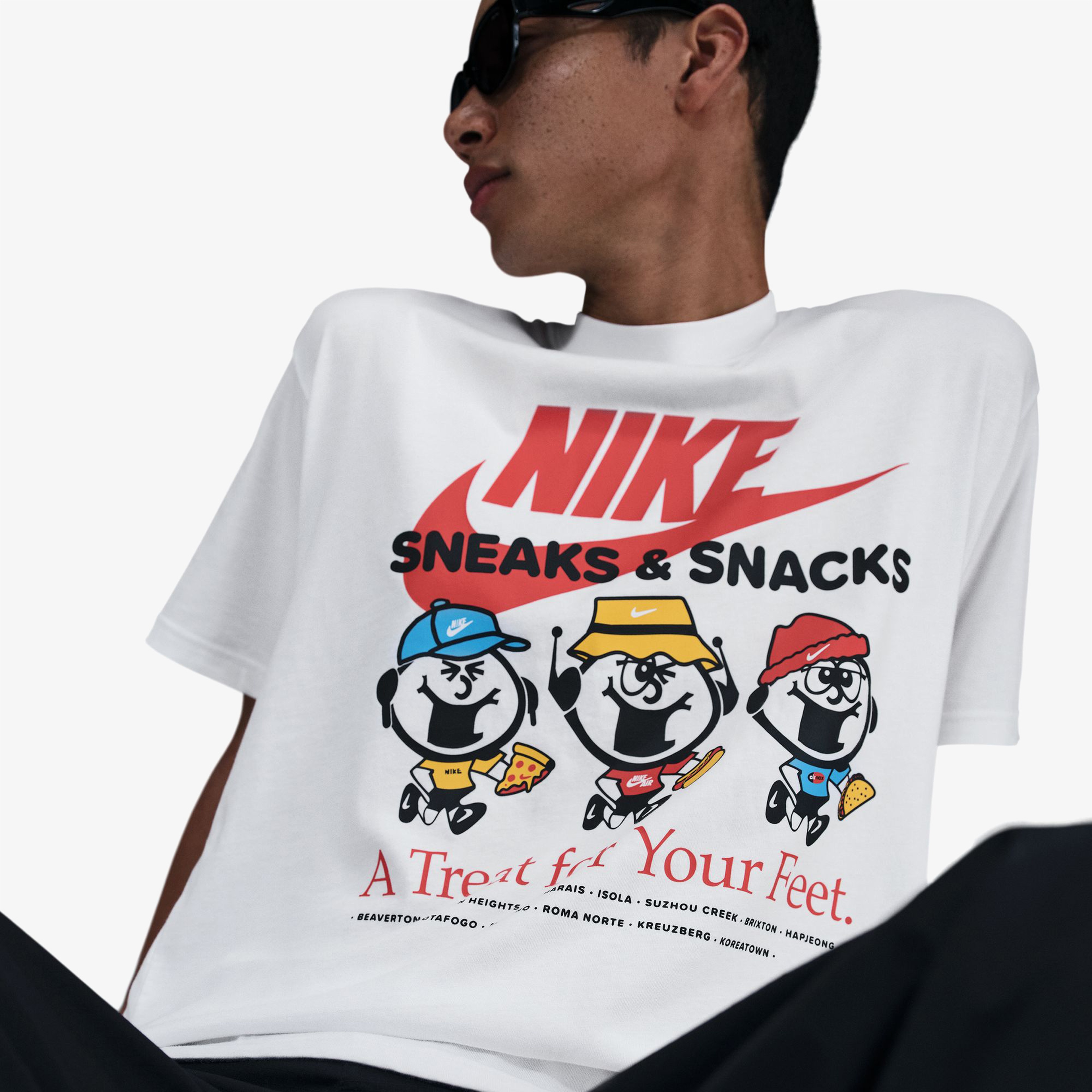 Nike Sportswear Erkek Beyaz T-Shirt