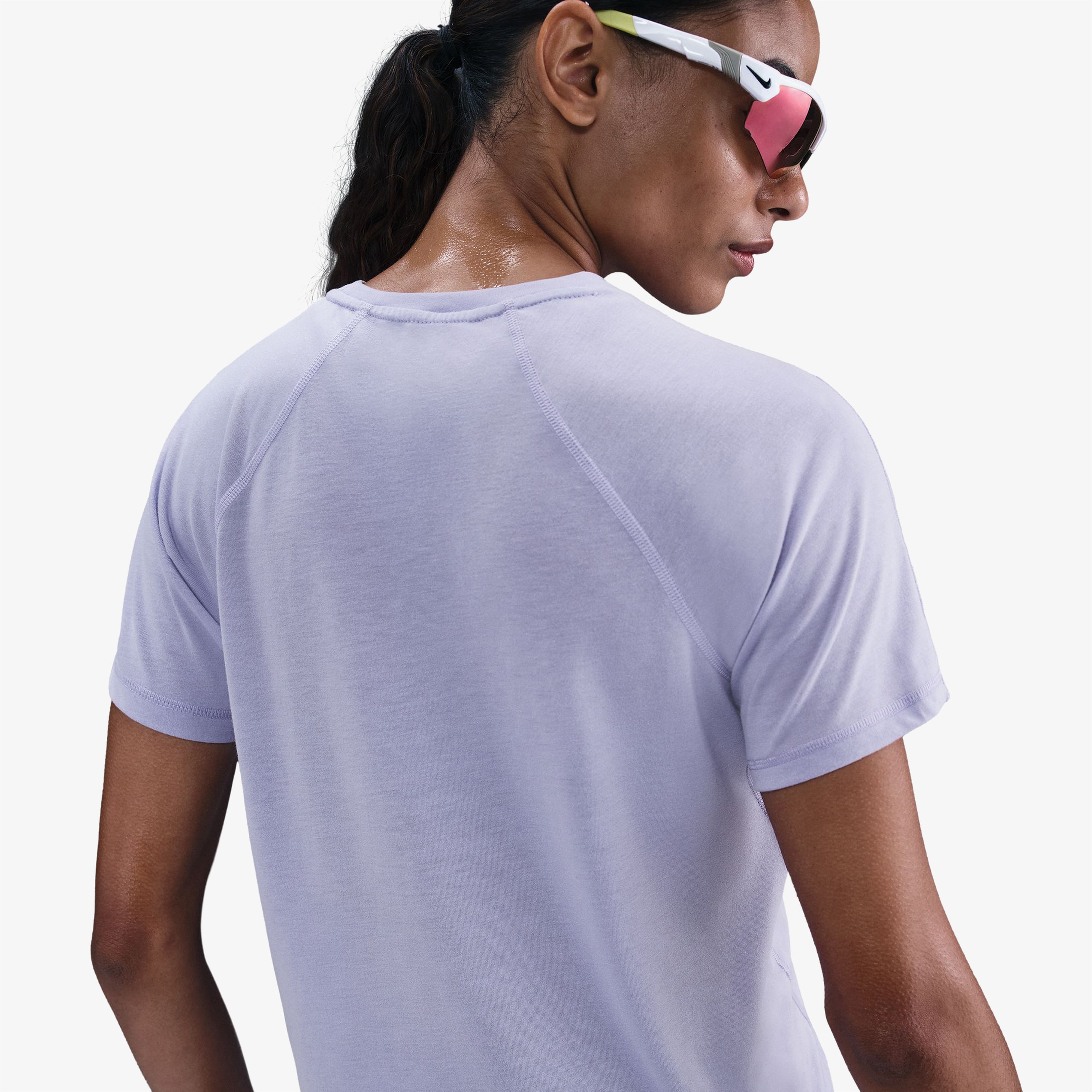 Nike Trail Kadın Mor Koşu T-Shirt