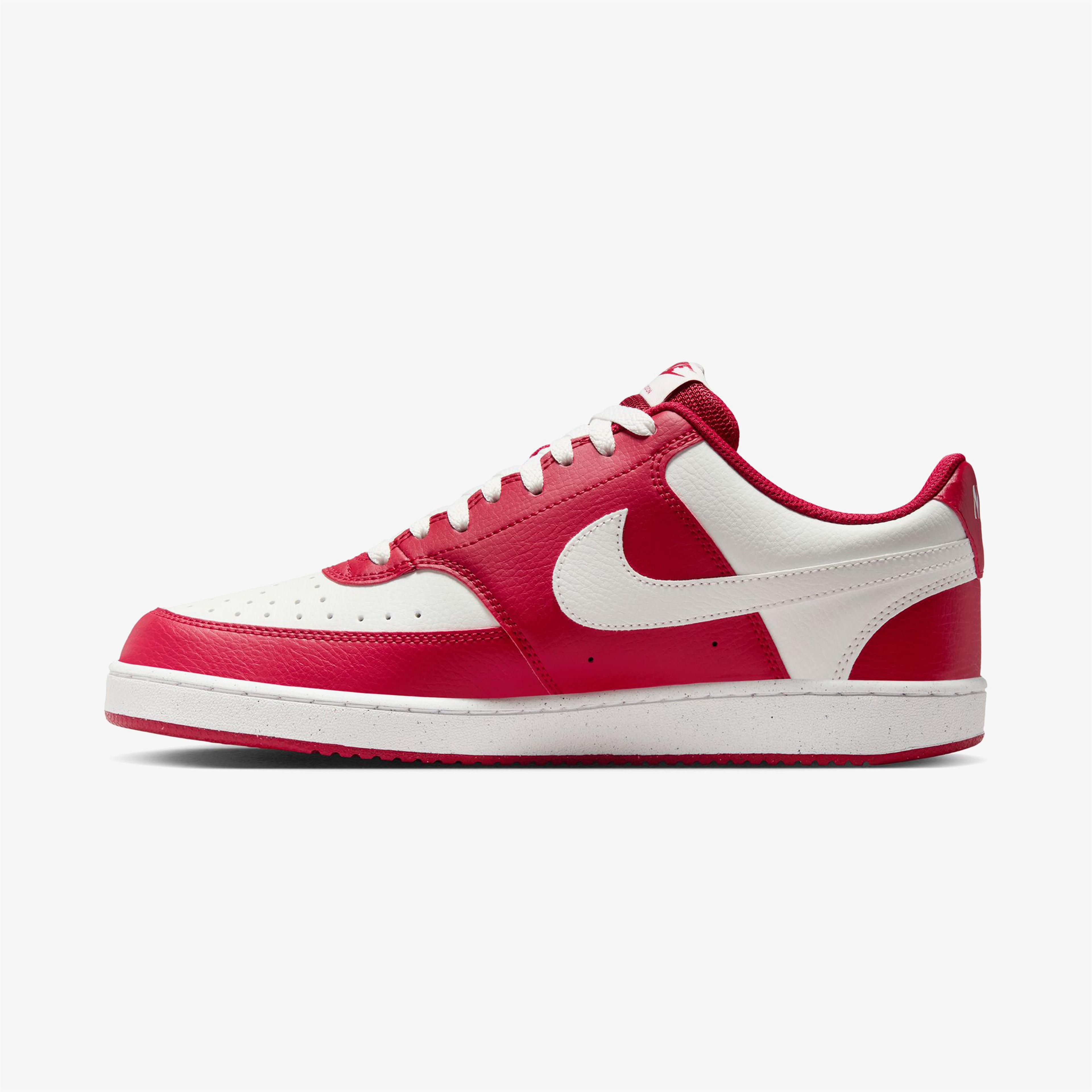 Nike Court Vision Low Erkek Kırmızı Sneaker