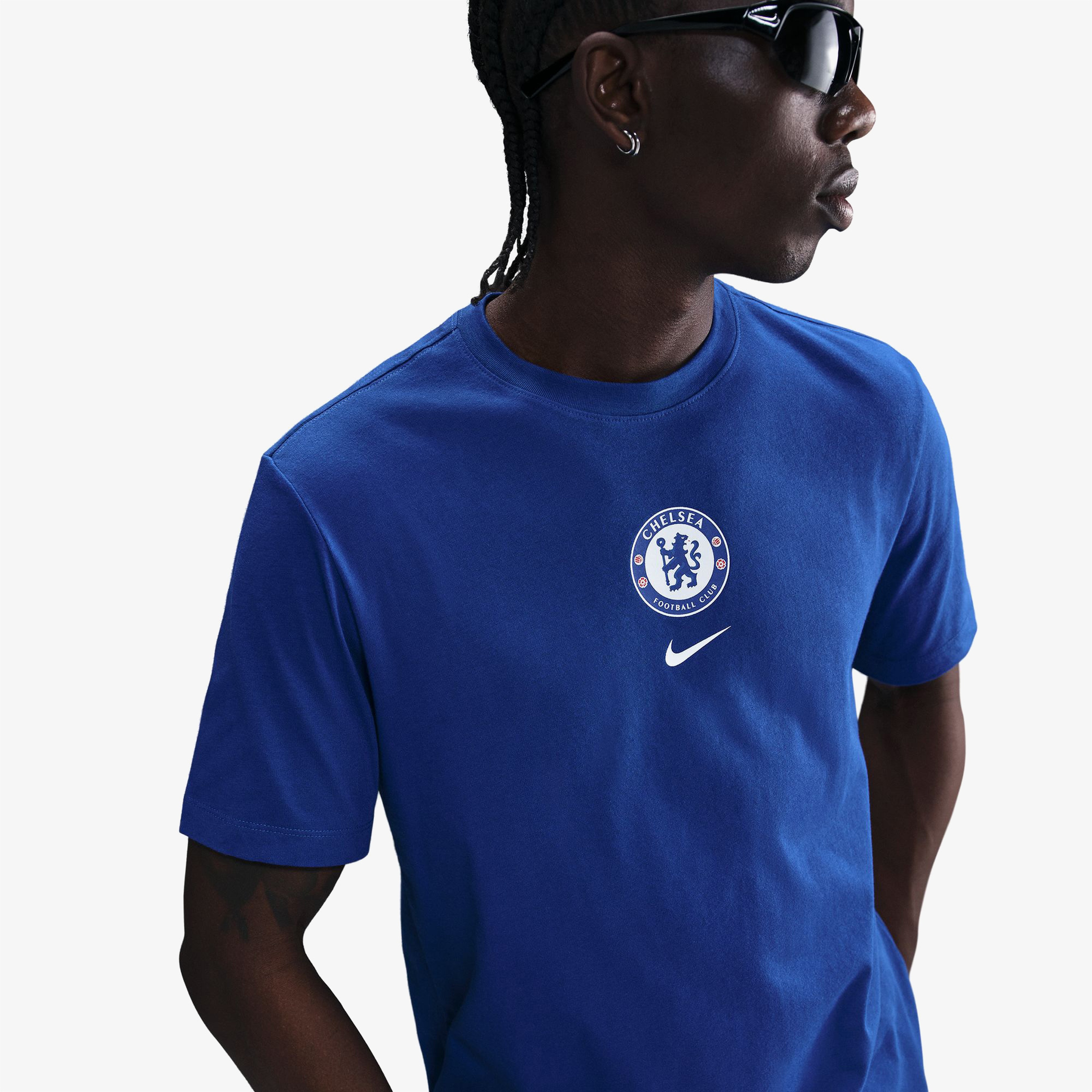 Nike Chelsea Fc Erkek Mavi T-Shirt