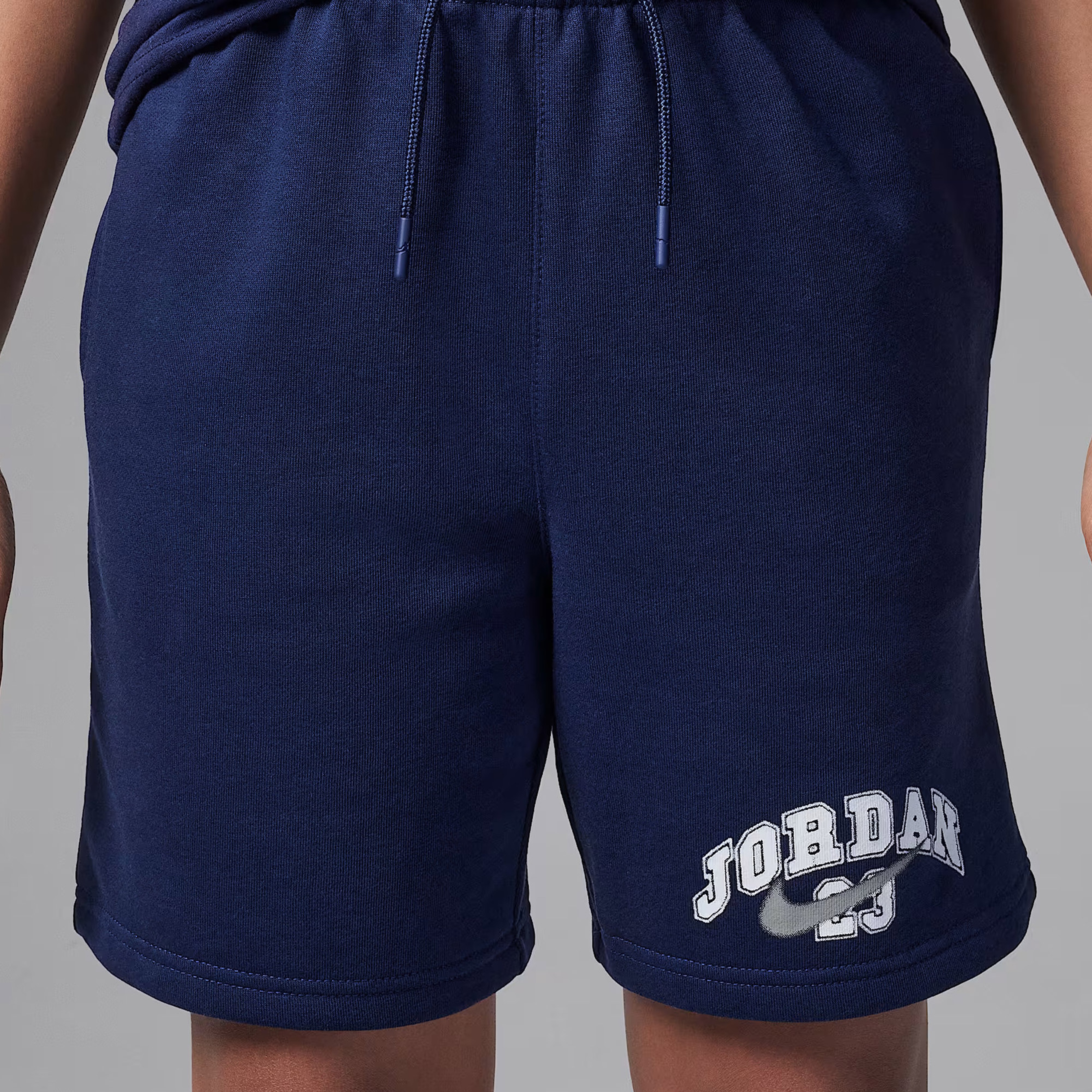 Jordan MVP French Terry S Çocuk Siyah Şort