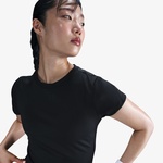 Nike Court Advantage Kadın Siyah Tenis T-Shirt