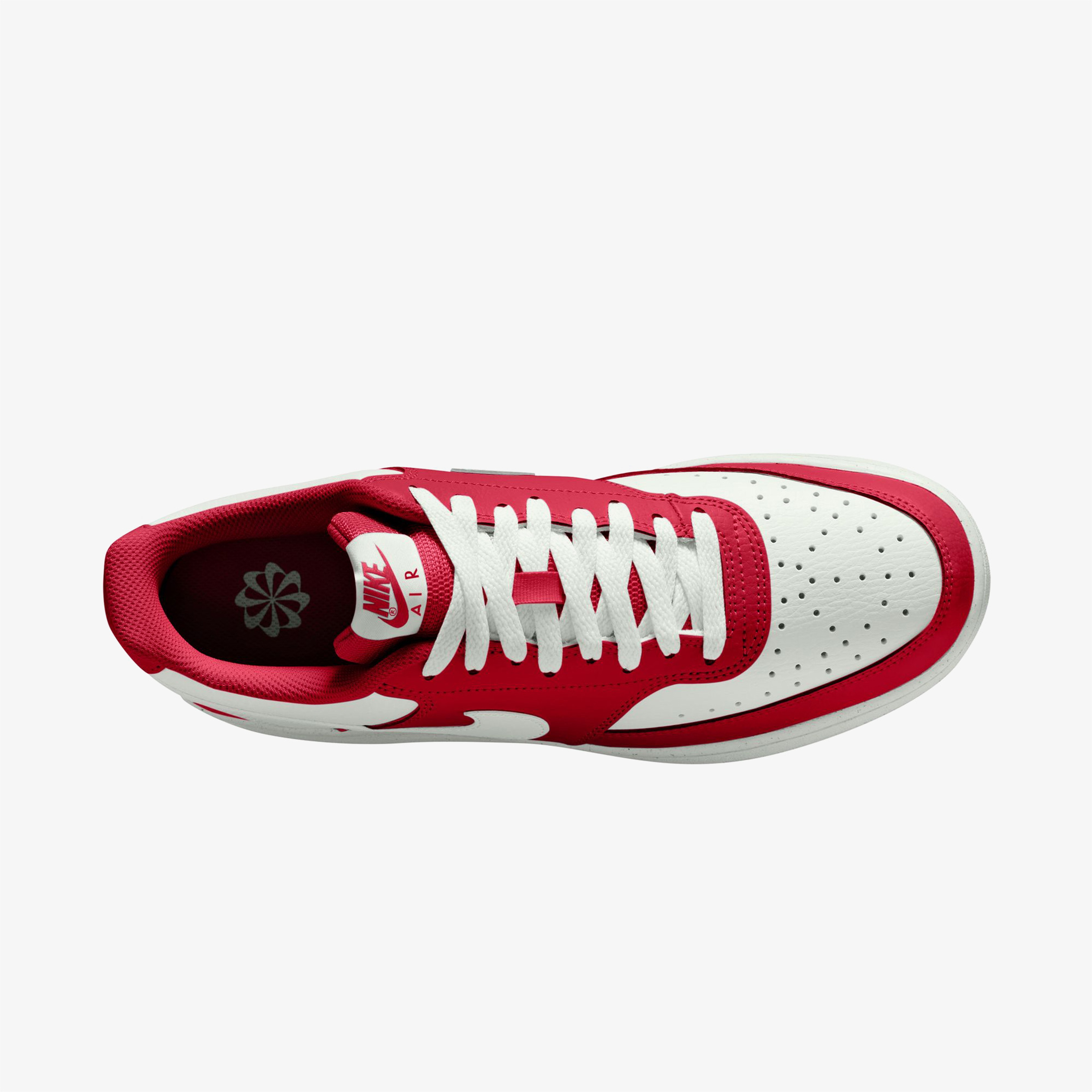 Nike Court Vision Low Erkek Kırmızı Sneaker