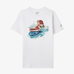 Jordan Aj1 Wave Çocuk Beyaz T-Shirt
