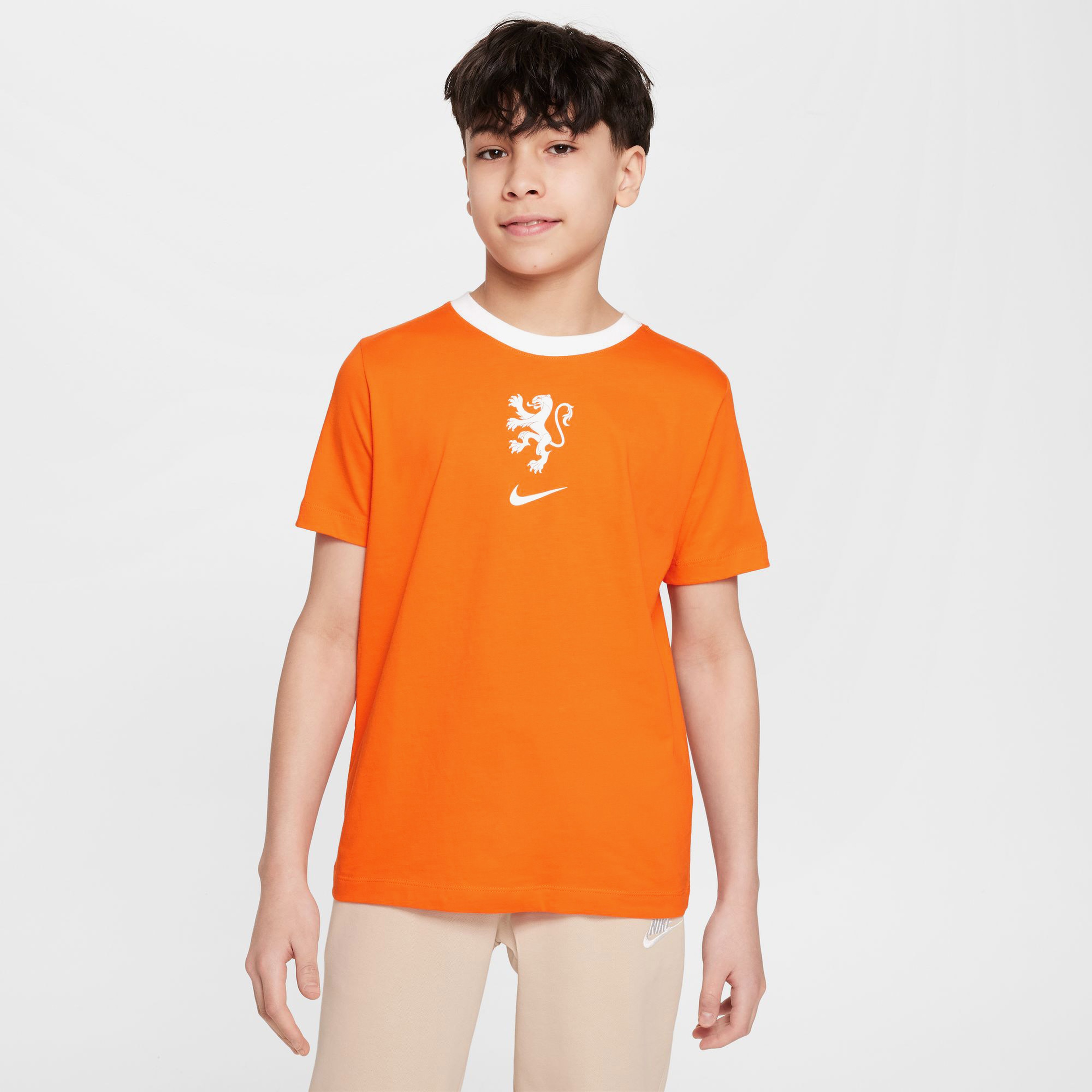 Nike Netherlands Çocuk Turuncu T-Shirt