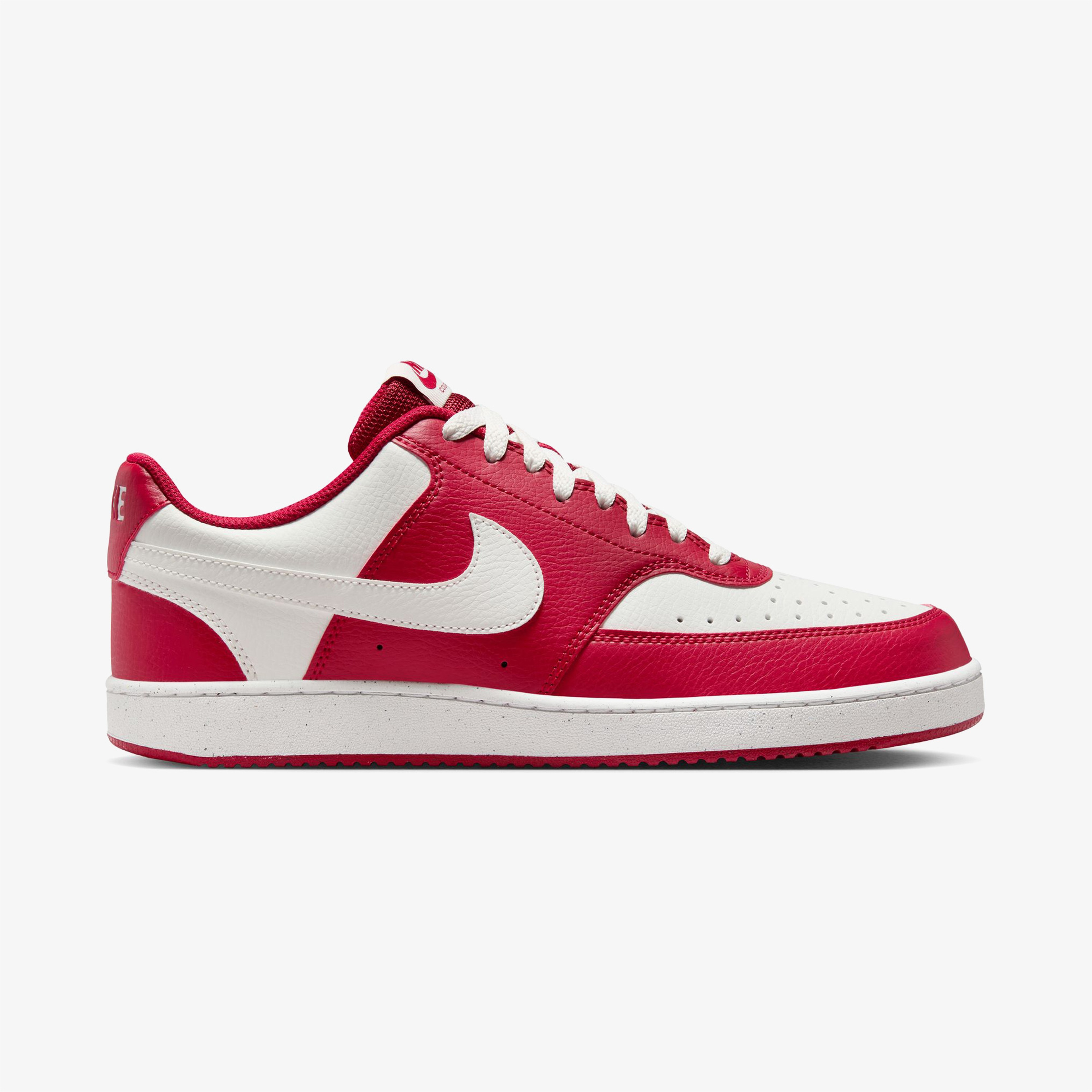 Nike Court Vision Low Erkek Kırmızı Sneaker