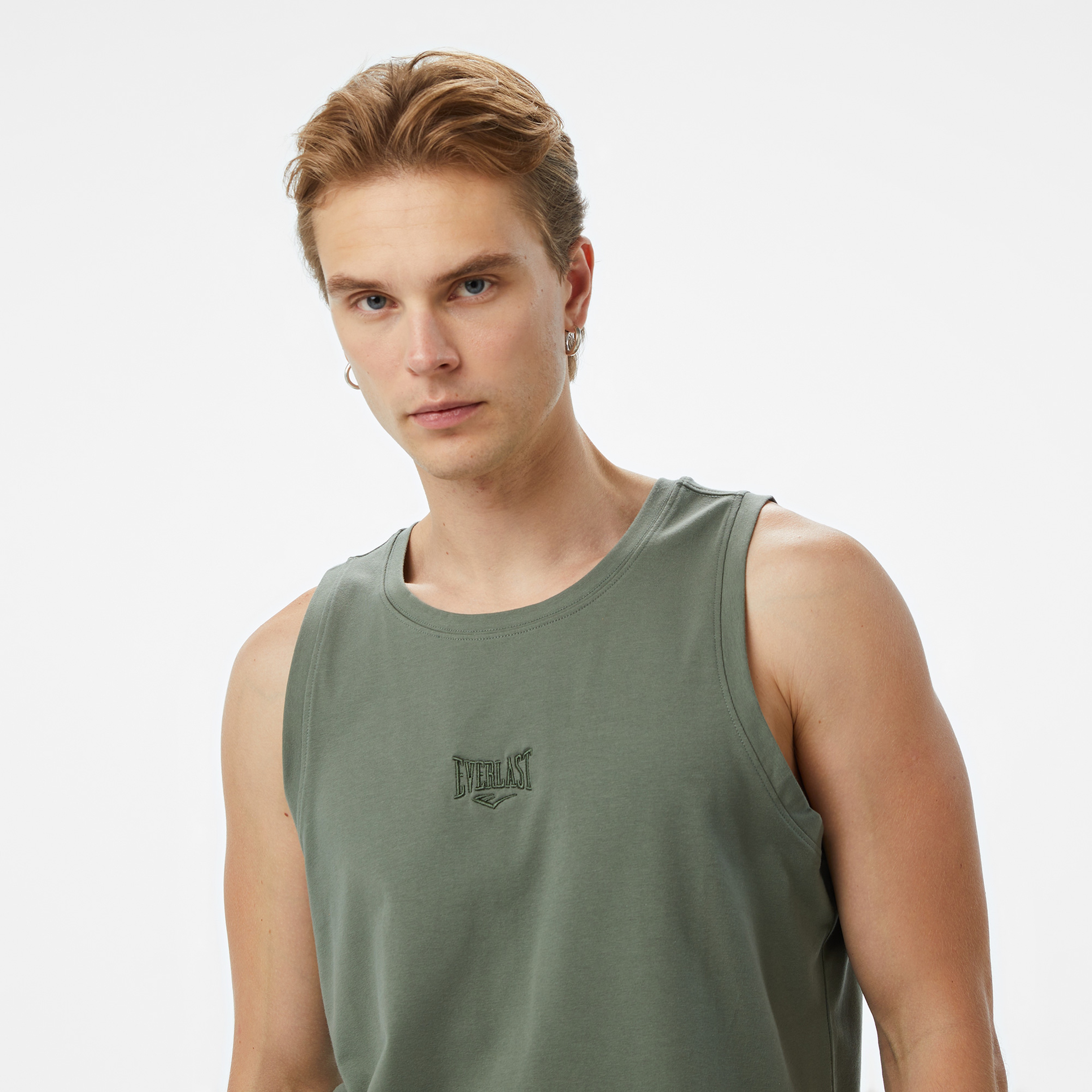 Everlast Ever Essentials Regular Erkek Haki T-Shirt