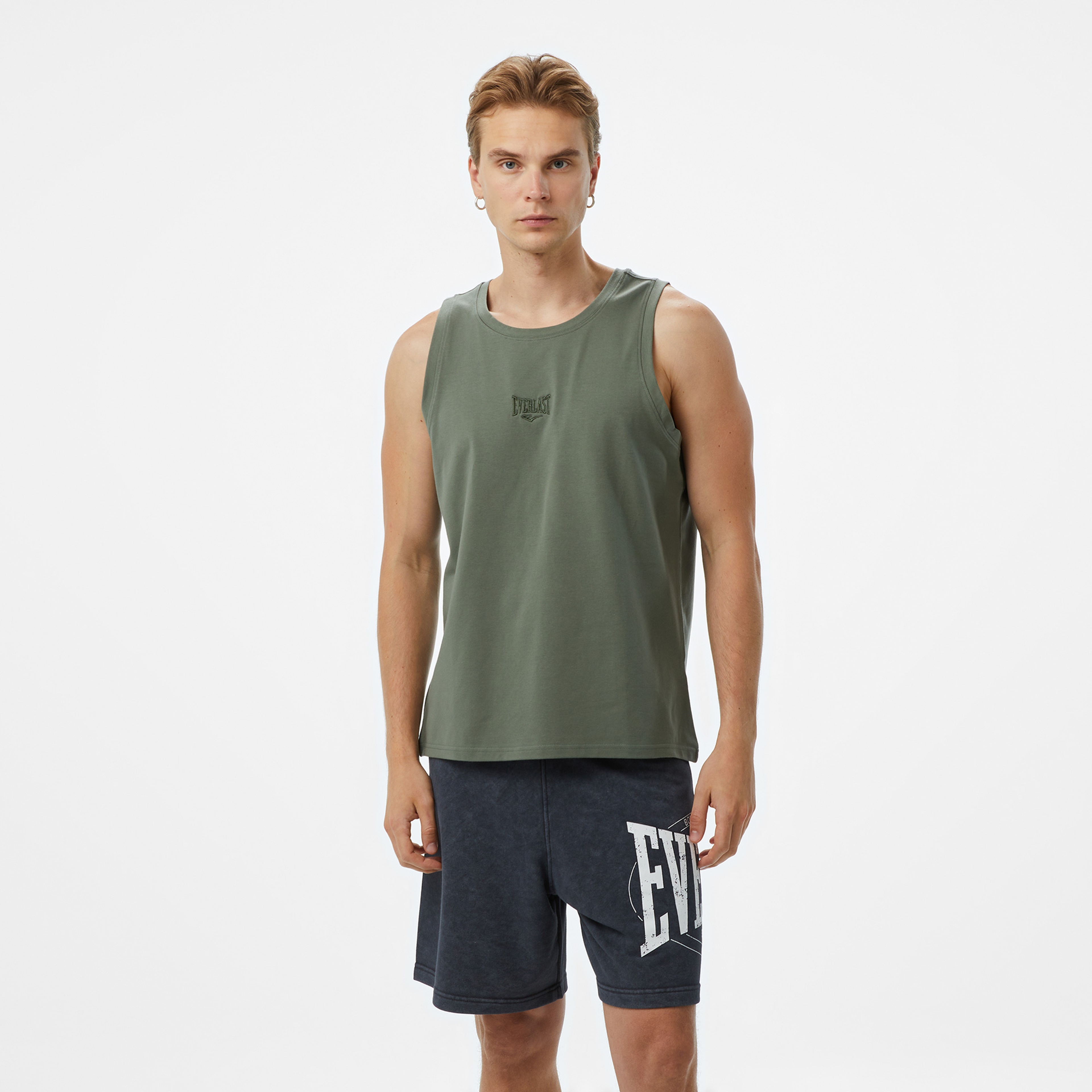 Everlast Ever Essentials Regular Erkek Haki T-Shirt