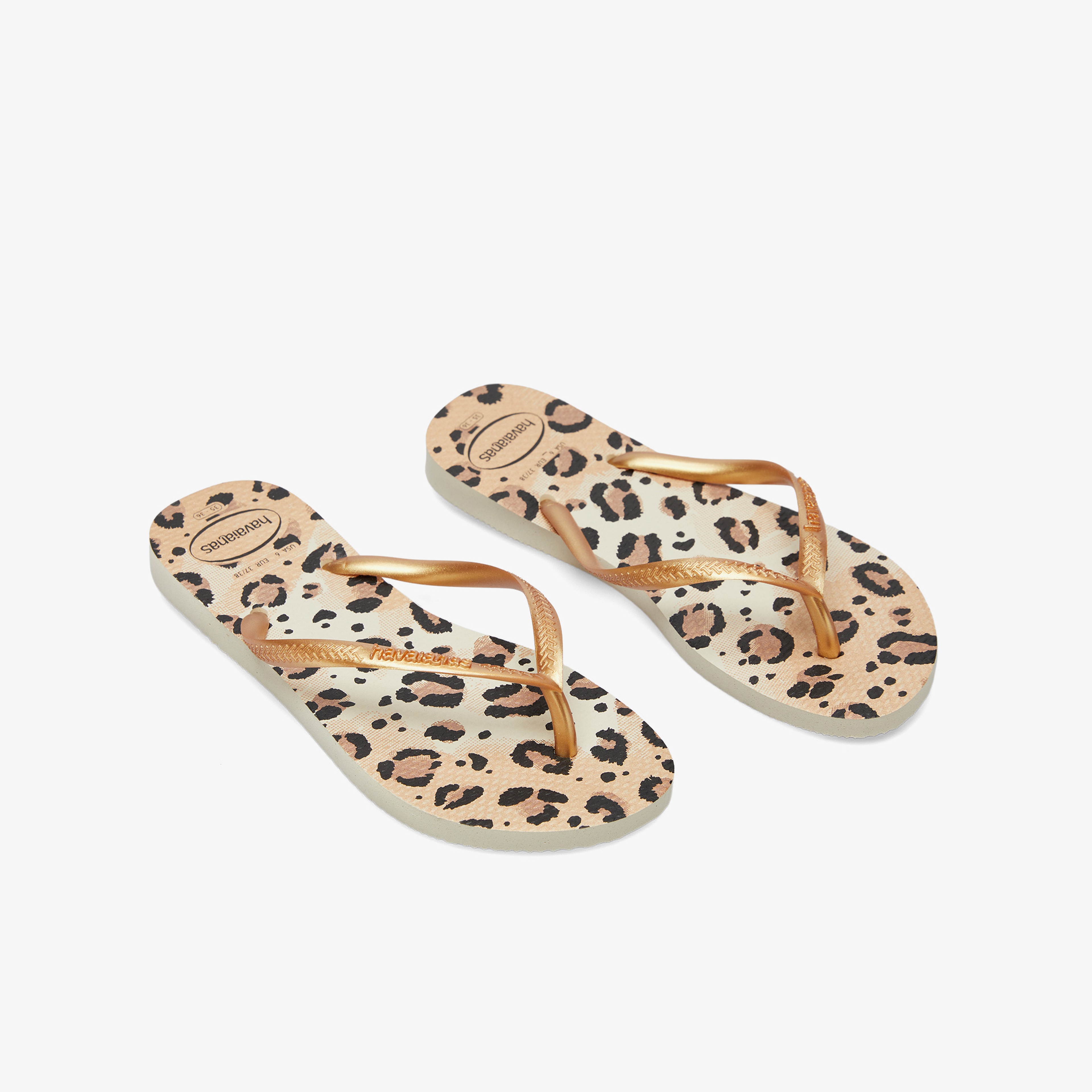 Havaianas Slim Unisex Kahverengi Terlik