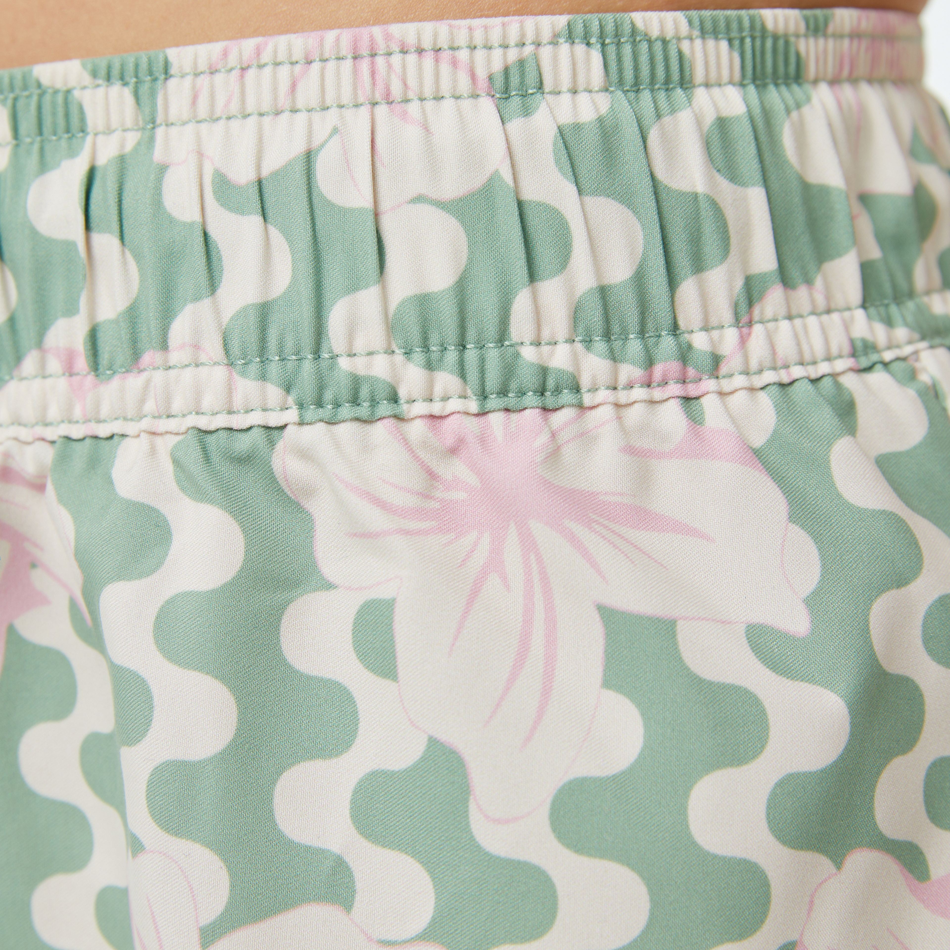 Roxy No Bad Waves Kadın Yeşil Deniz Şortu