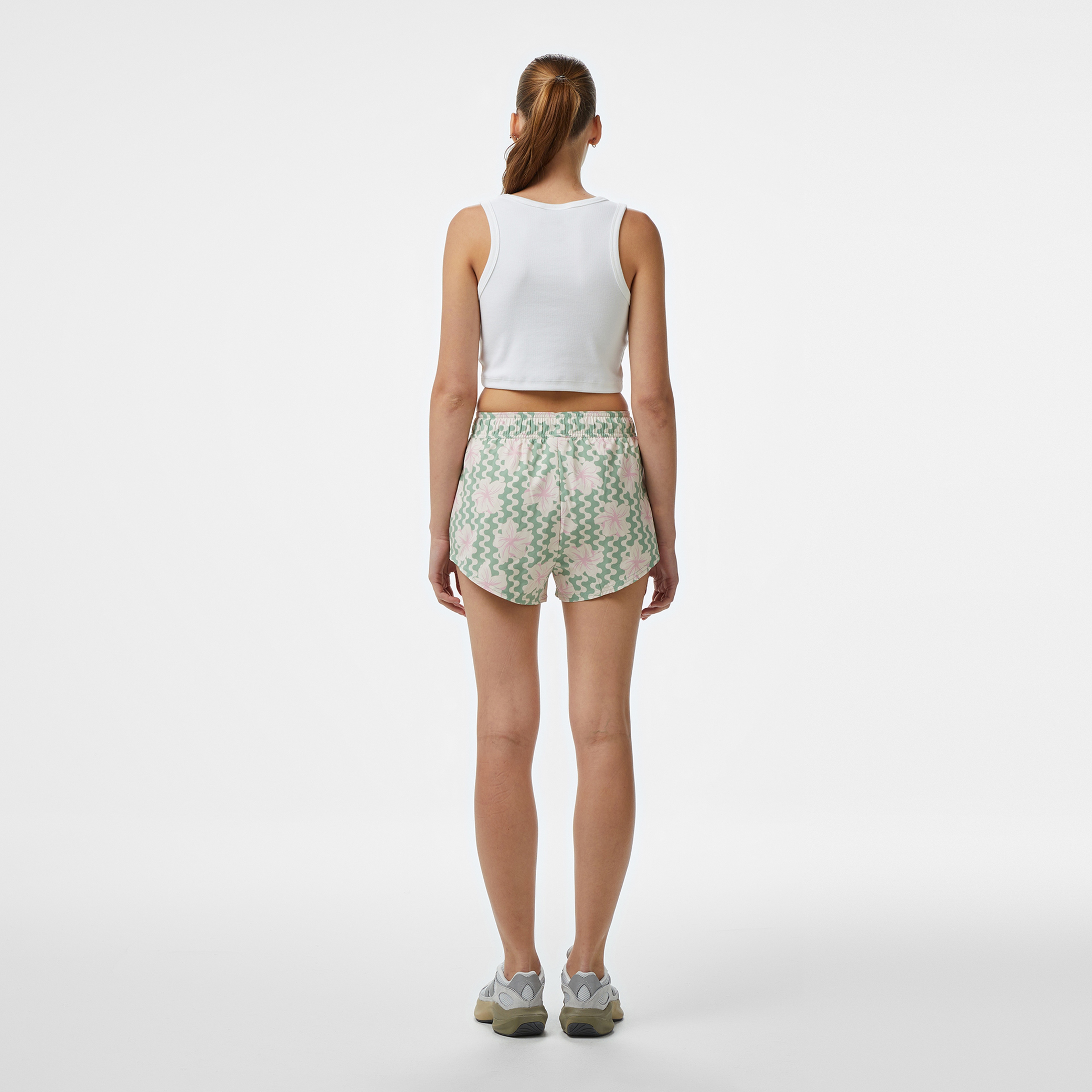 Roxy No Bad Waves Kadın Yeşil Deniz Şortu