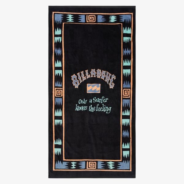 Billabong Waves Towel Unisex Siyah Plaj Havlusu