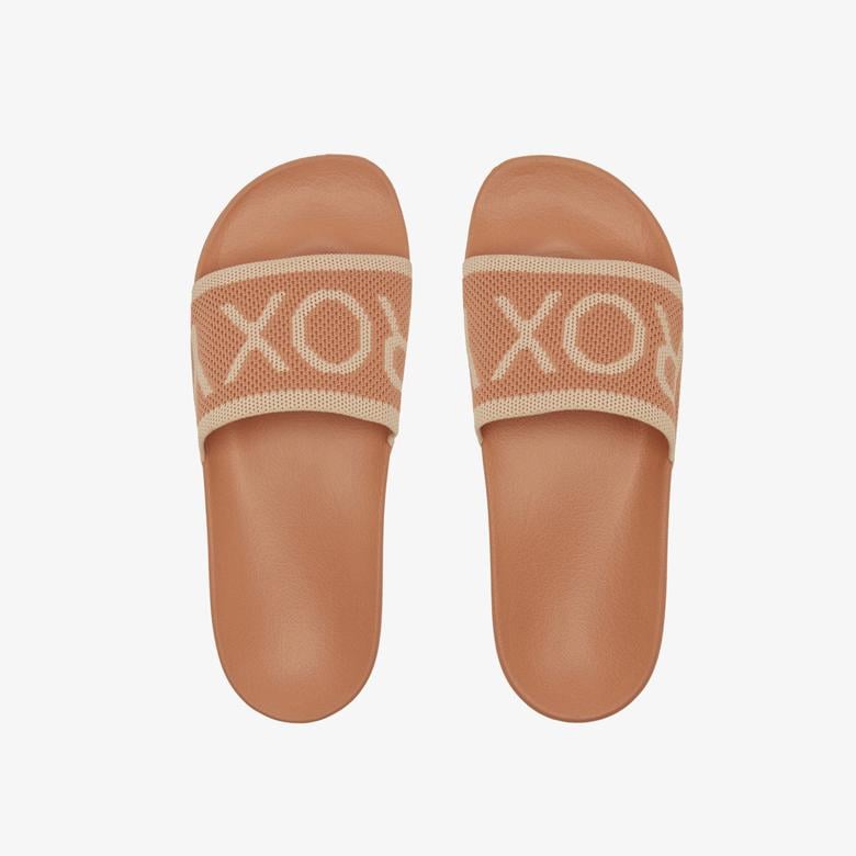Roxy Slippy Knit Kadın Bej Terlik