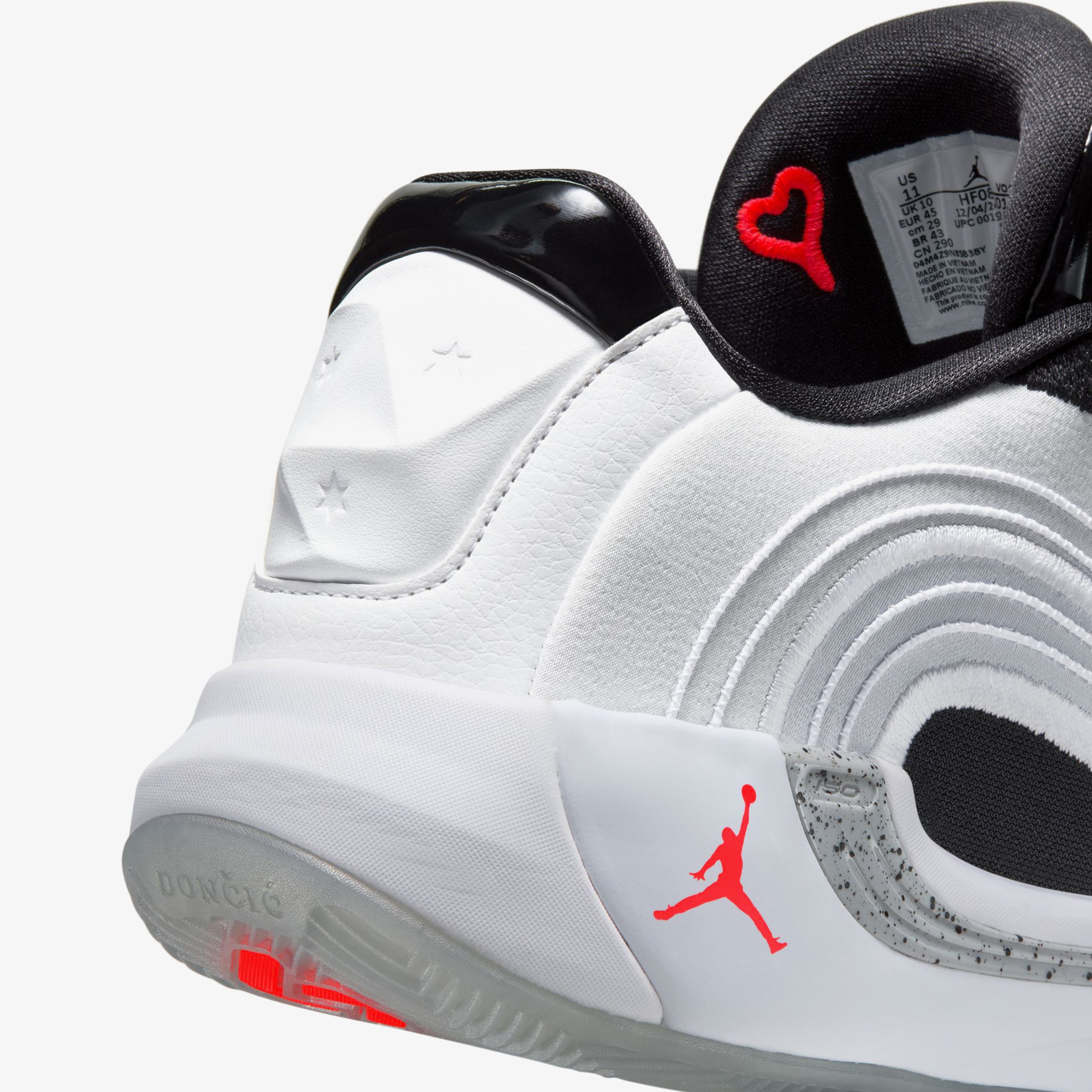 Jordan Luka 4 White Cement Erkek Beyaz Basketbol Ayakkabısı