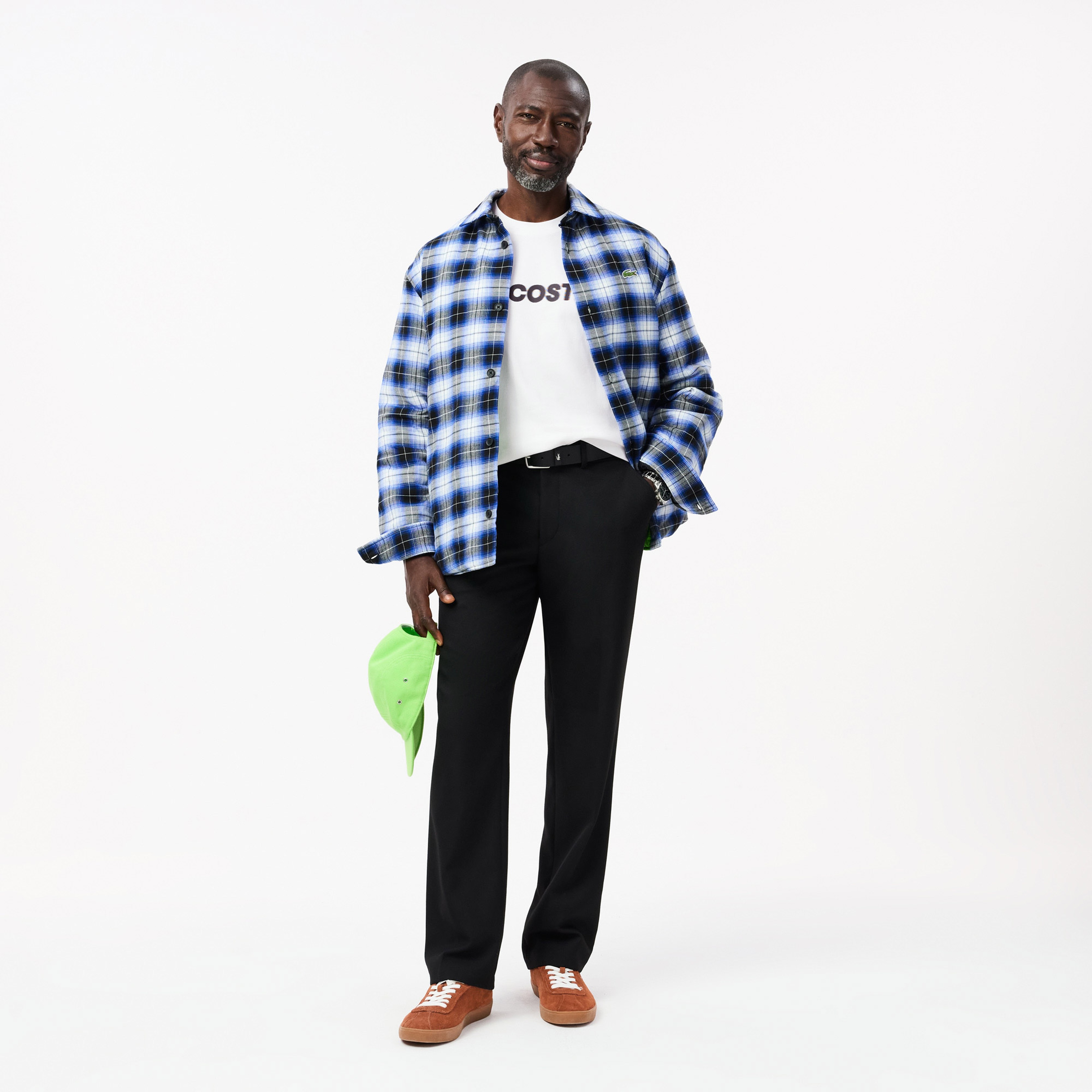 Lacoste Classic Heavy Fit Erkek Beyaz T-Shirt