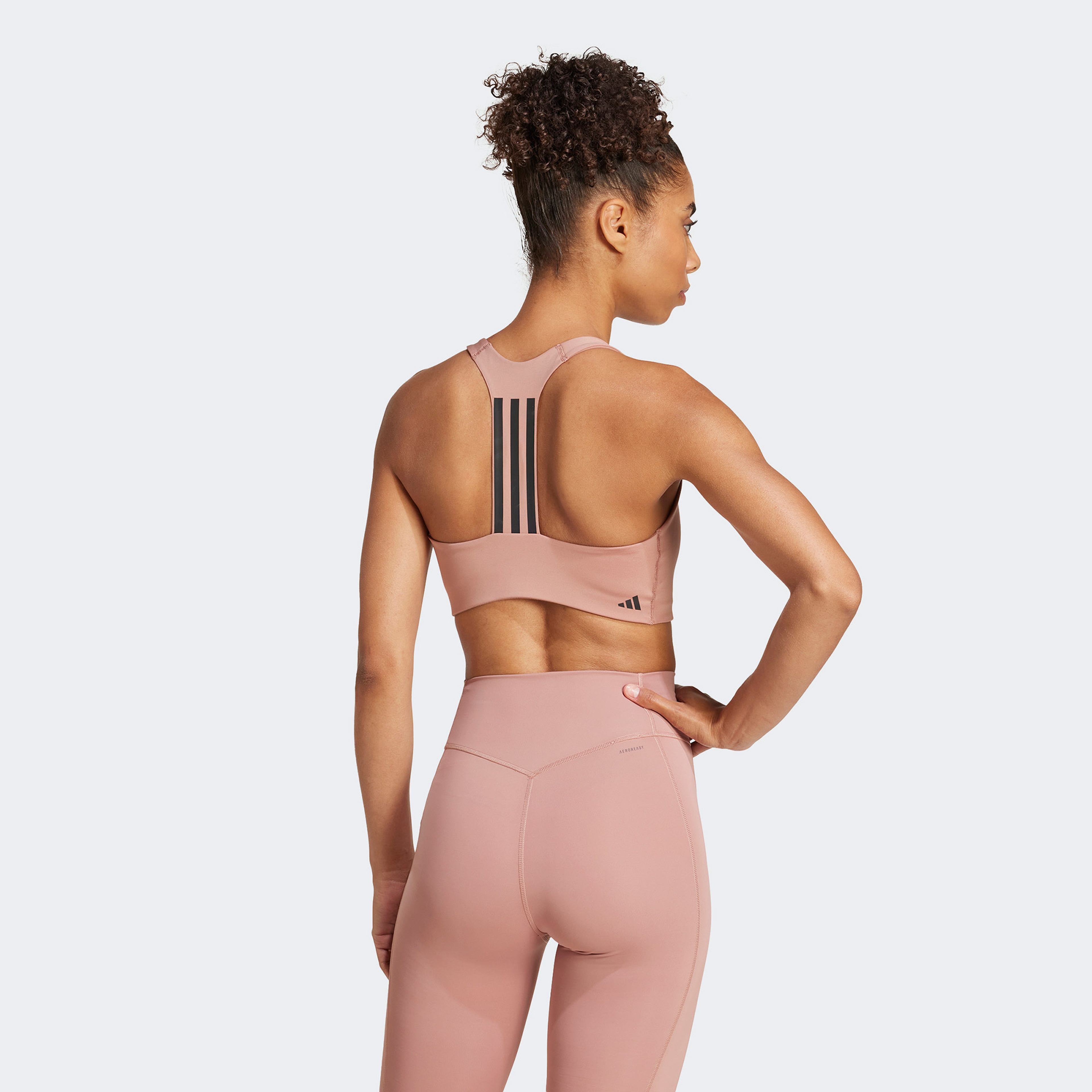 adidas Pwim 3S Kadın Kahverengi Bra